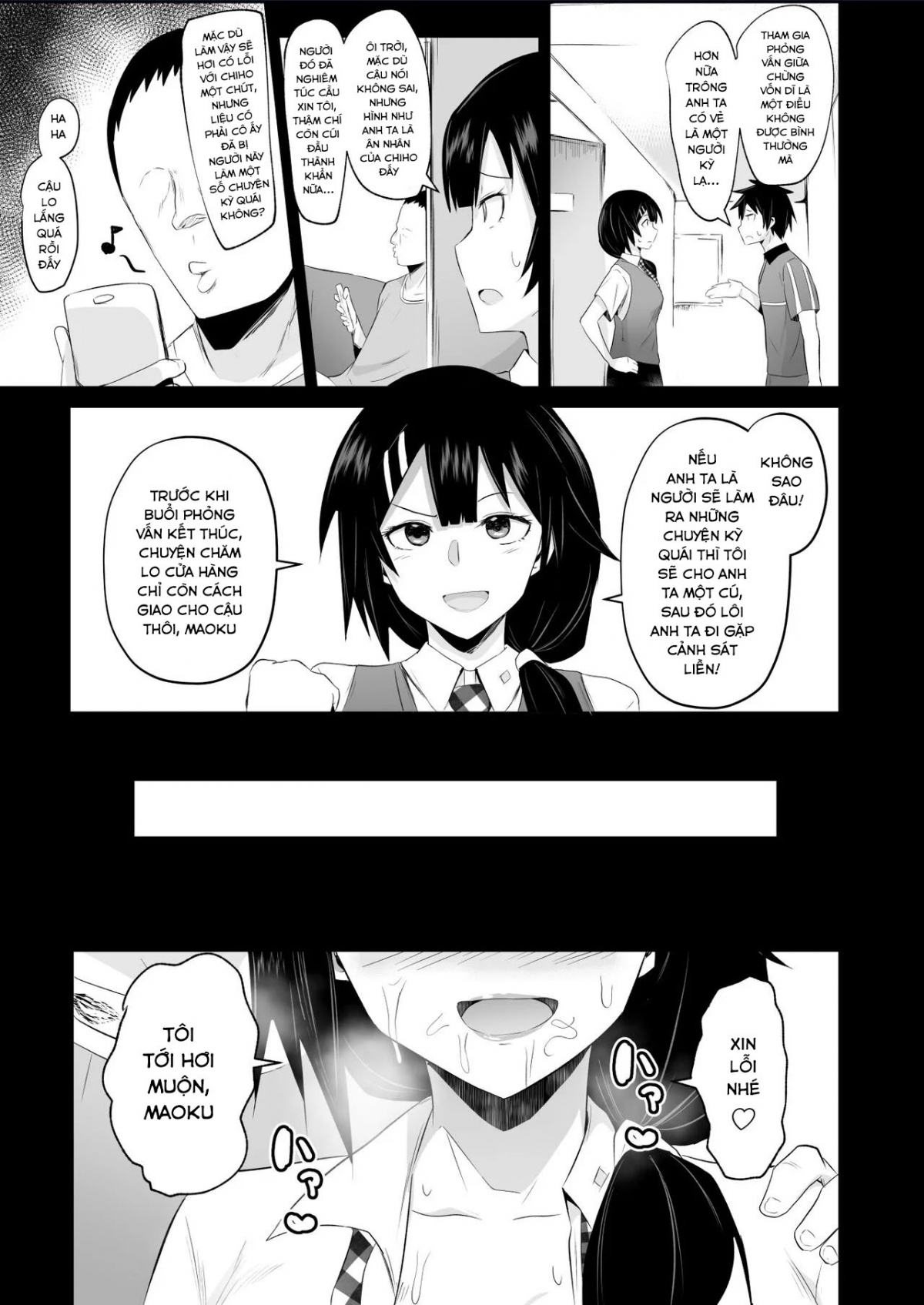 Đọc truyện hentai Làm tình với 3 em nữ sinh - Chap 2