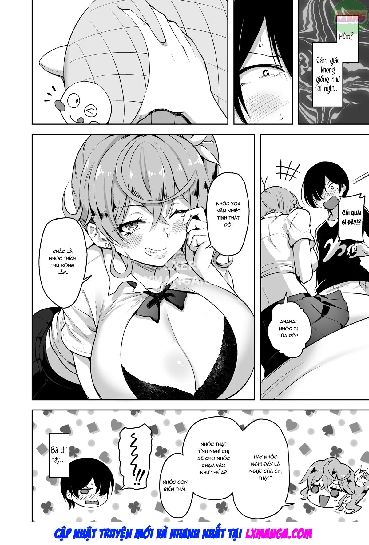 Đọc truyện hentai Tôi nhìn thấy một nữ sinh trung học dễ thương đang quan hệ tình dục với cậu - Oneshot