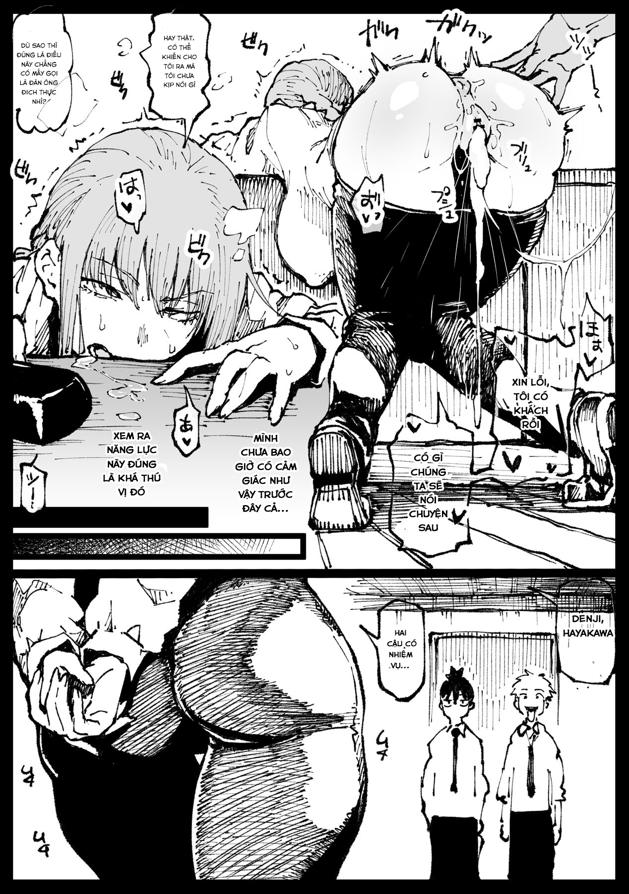 Đọc truyện hentai Hãy cùng nhau vui vẻ cho đến khi chết (Trà Master) - Oneshot