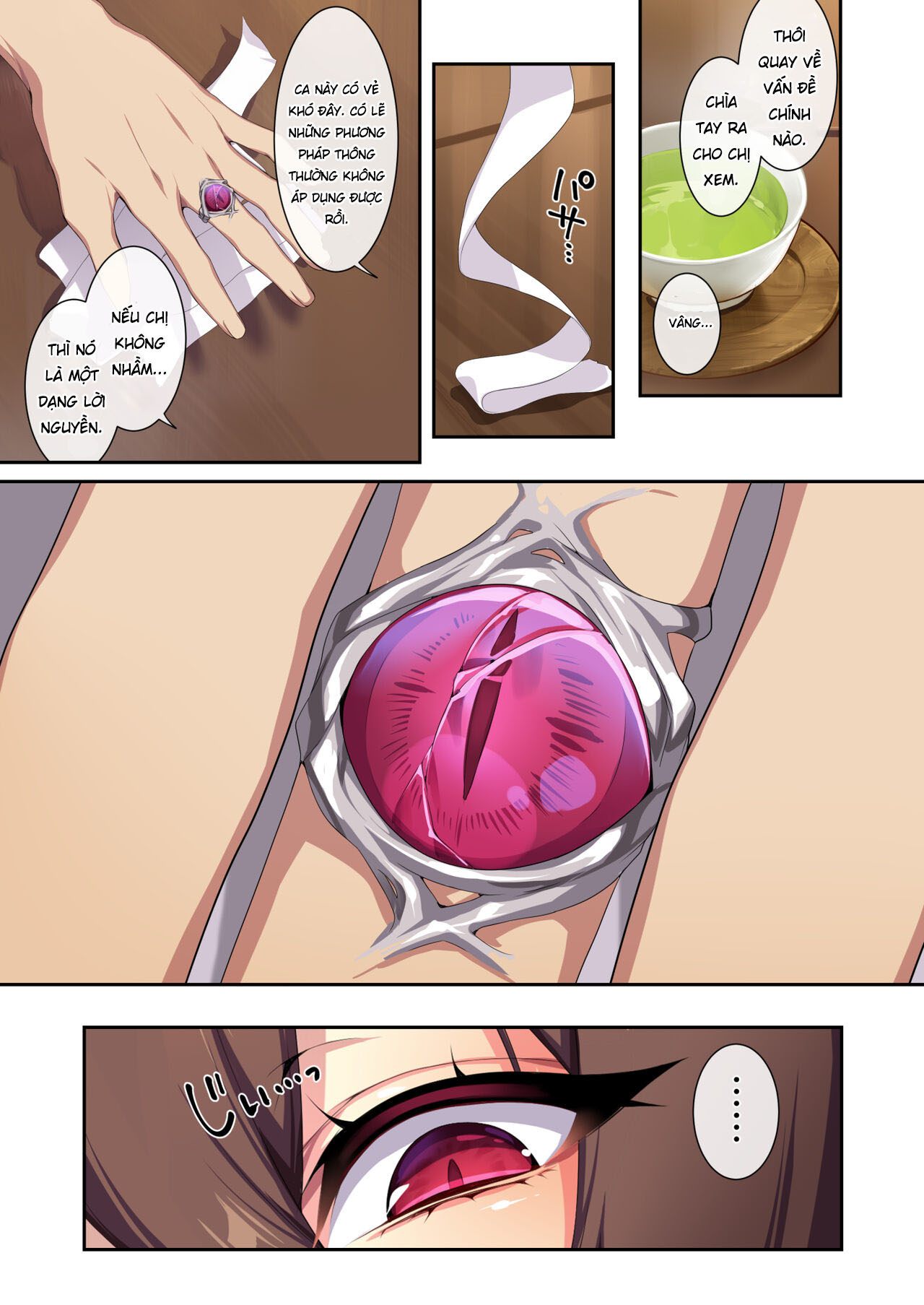 Đọc truyện hentai Tuyết nữ nứnglul và chiếc nhẫn bị nguyển rủa 2 - Chap 1 Địt em vu nữ quỷ