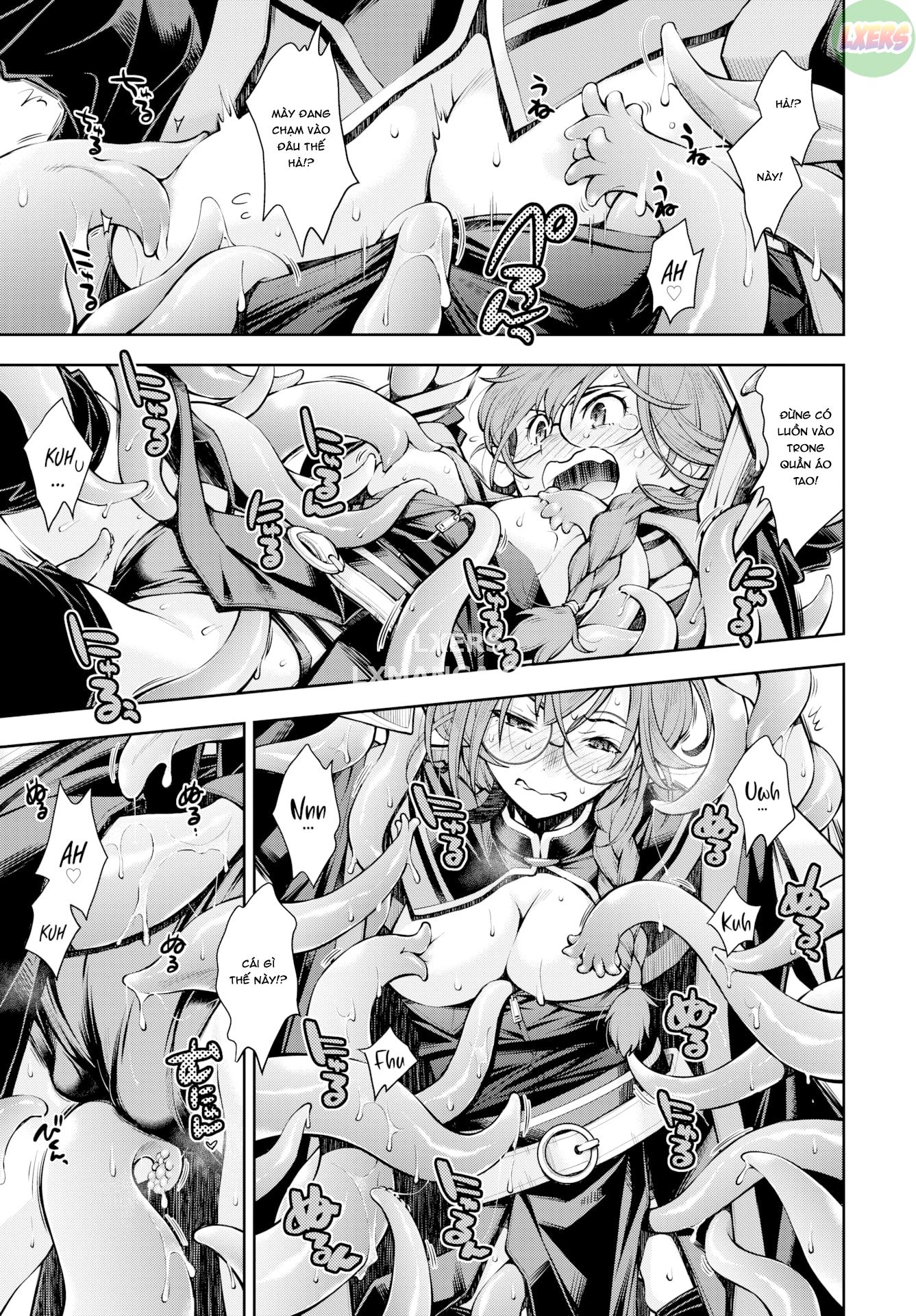 Đọc truyện hentai Có một mê cung mà một nữ hiền nhân không thể trốn thoát cho đến khi cô ấy đánh bại các xúc tu - Oneshot