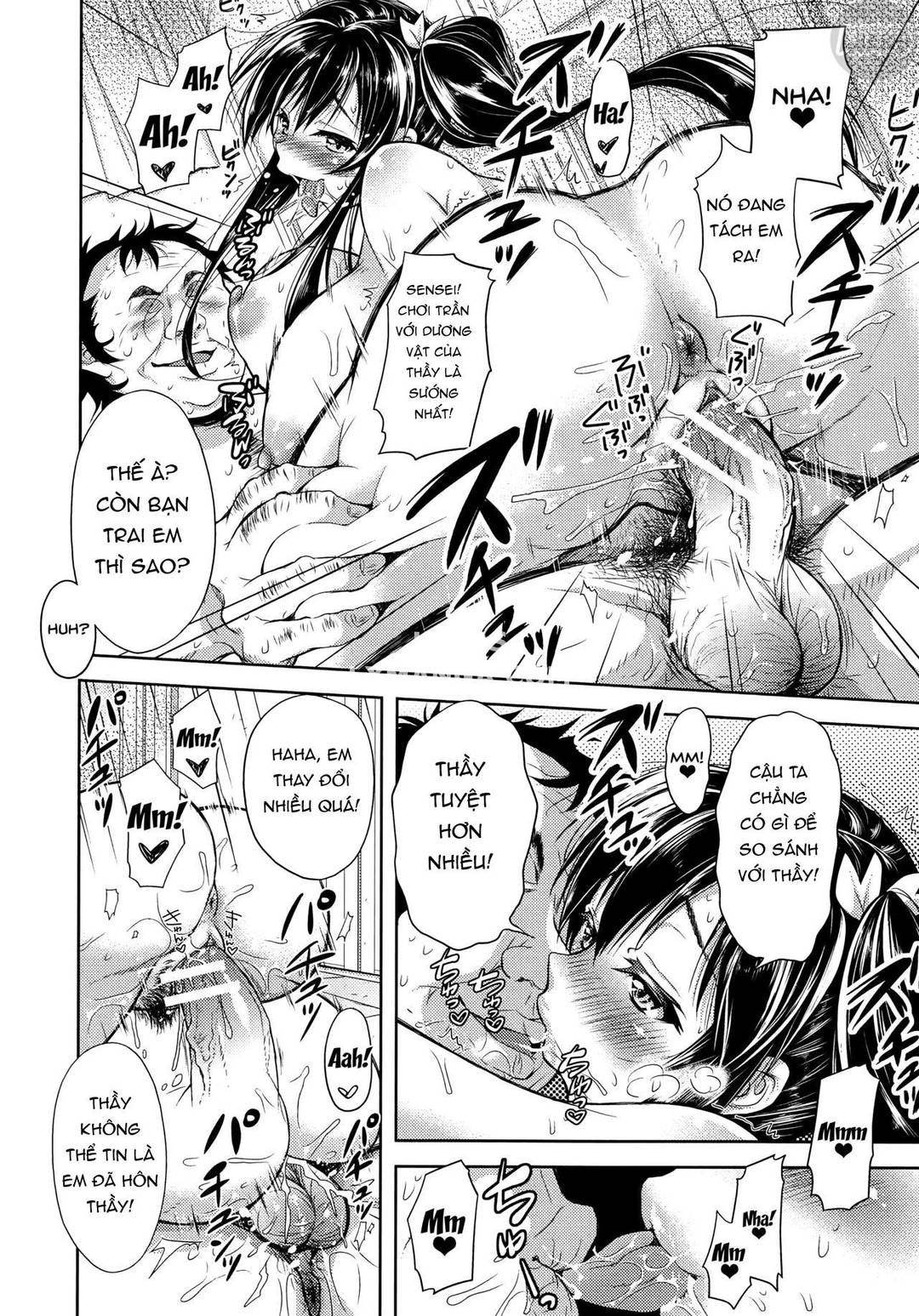 Đọc truyện hentai Khuôn mặt dâm đãng  và thực sự thèm tình - Chap 6