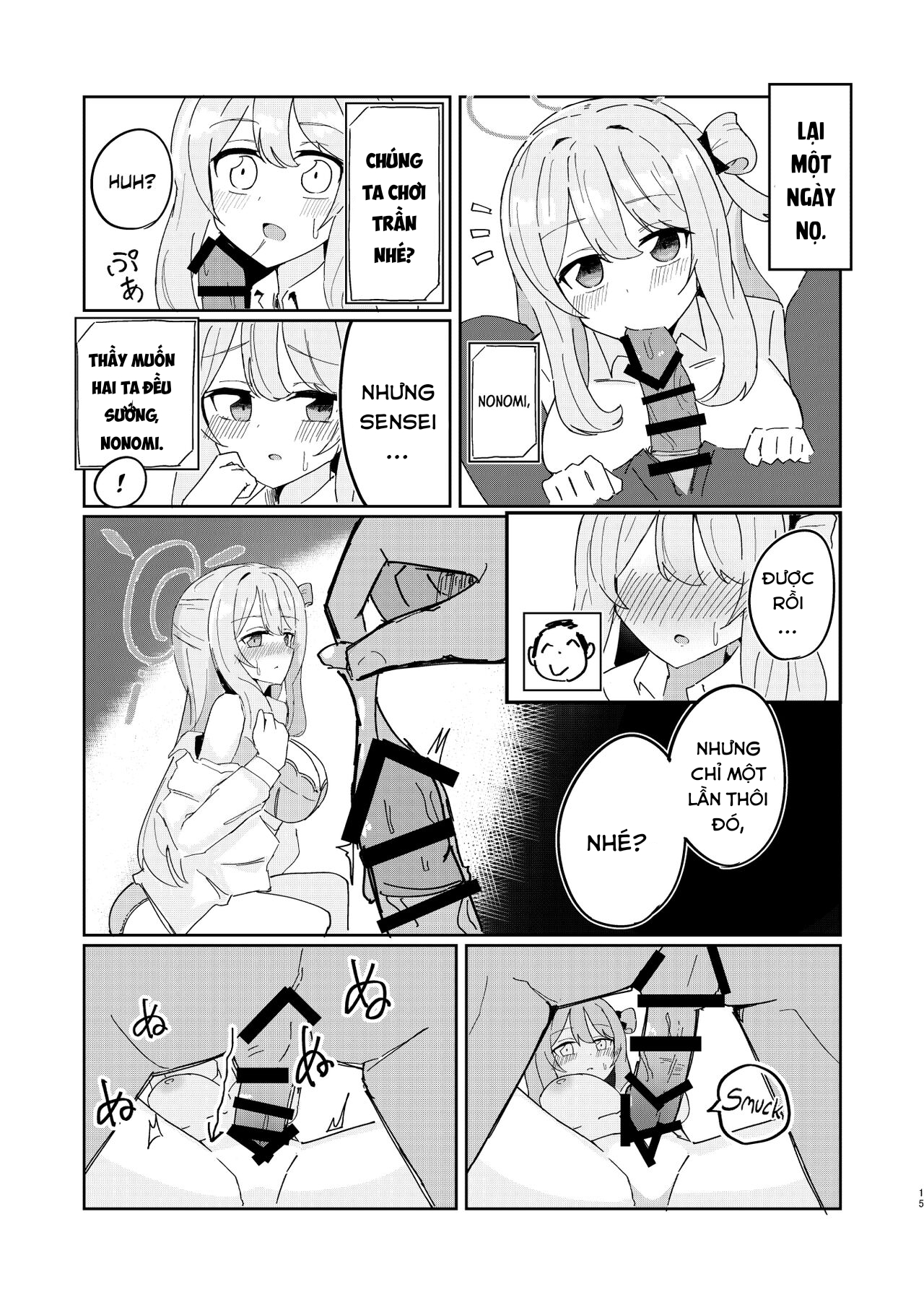 Đọc truyện hentai Sự thoái hóa của Lực lượng đặc nhiệm tịch thu tài sản Blue Archive - Oneshot