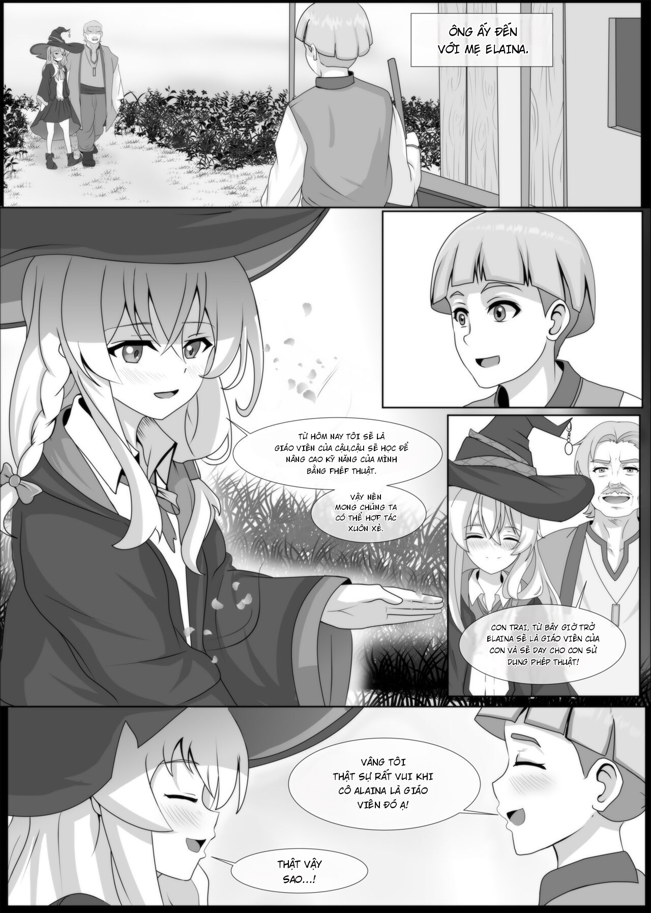 Đọc truyện hentai Trải nghiệm giáo dục giới tính của Elaina - Oneshot