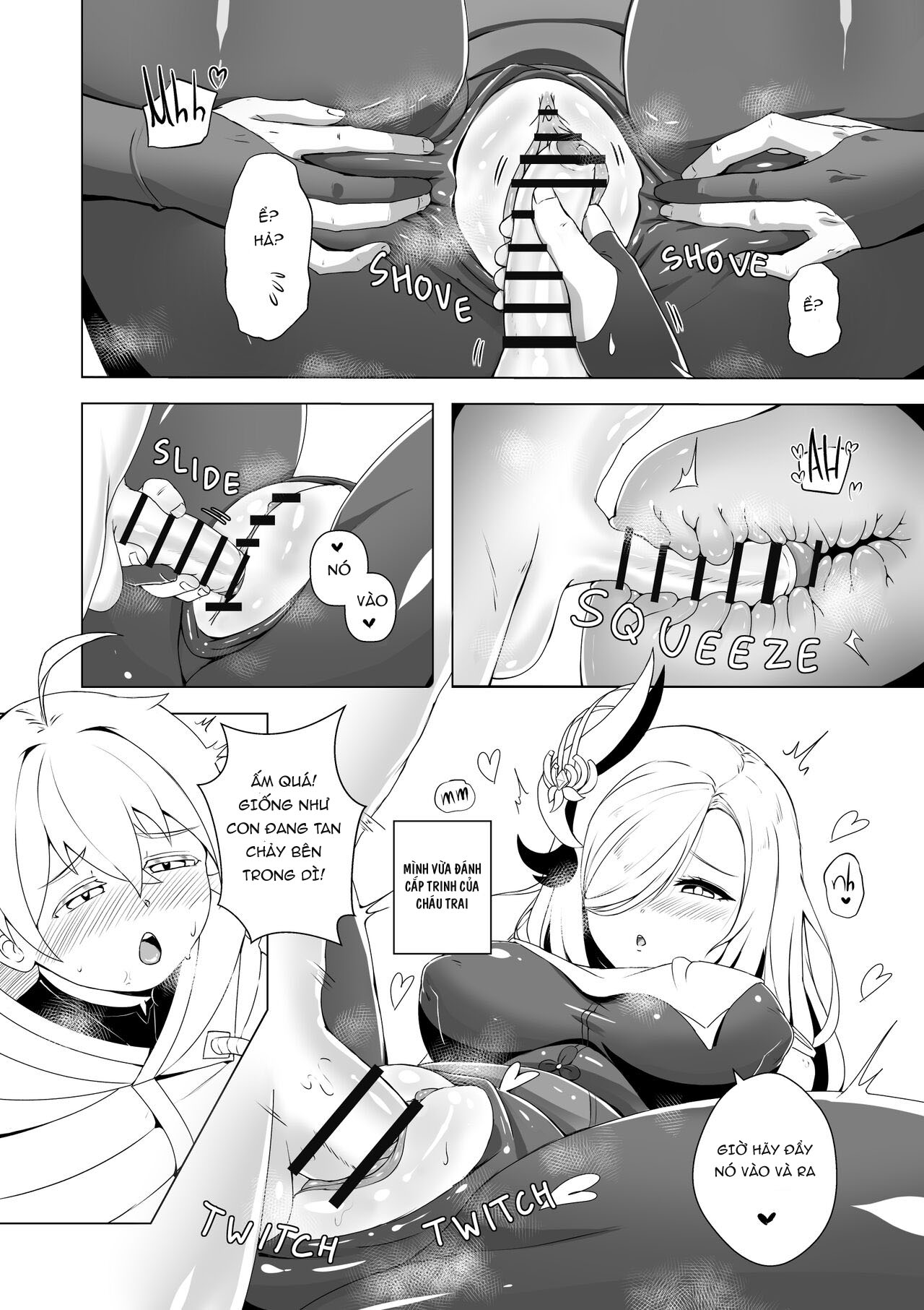 Đọc truyện hentai Shenhe Dạy Trừ Tà - Oneshot