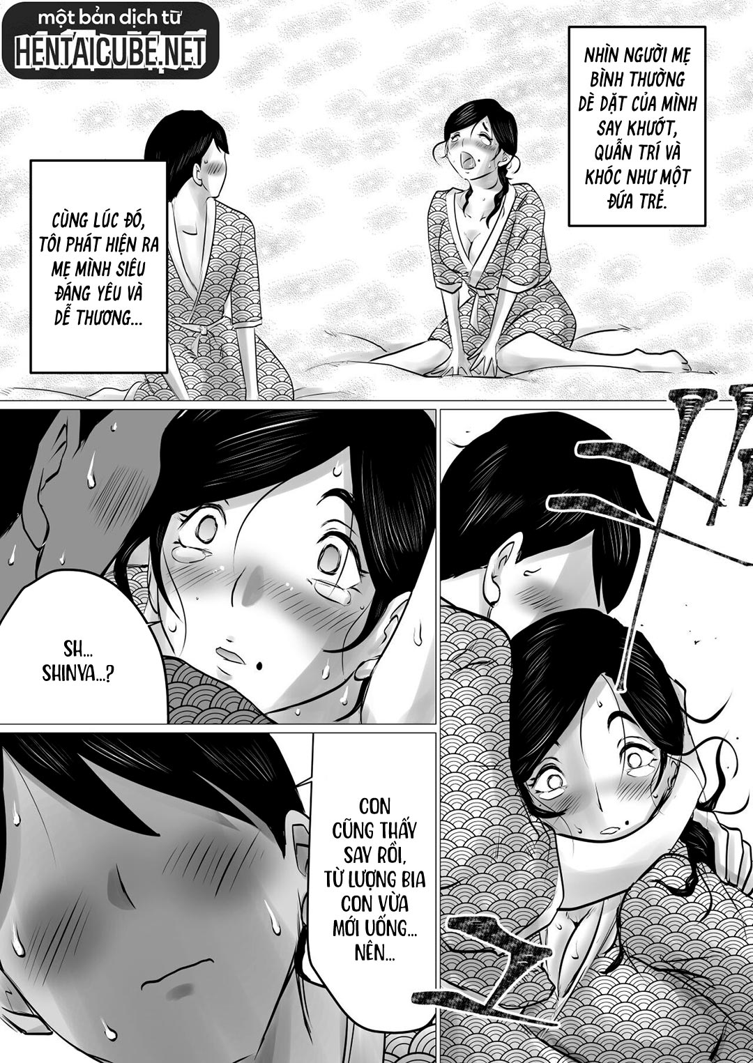 Đọc truyện hentai Cùng mẹ đi suối nước nóng Oneshot