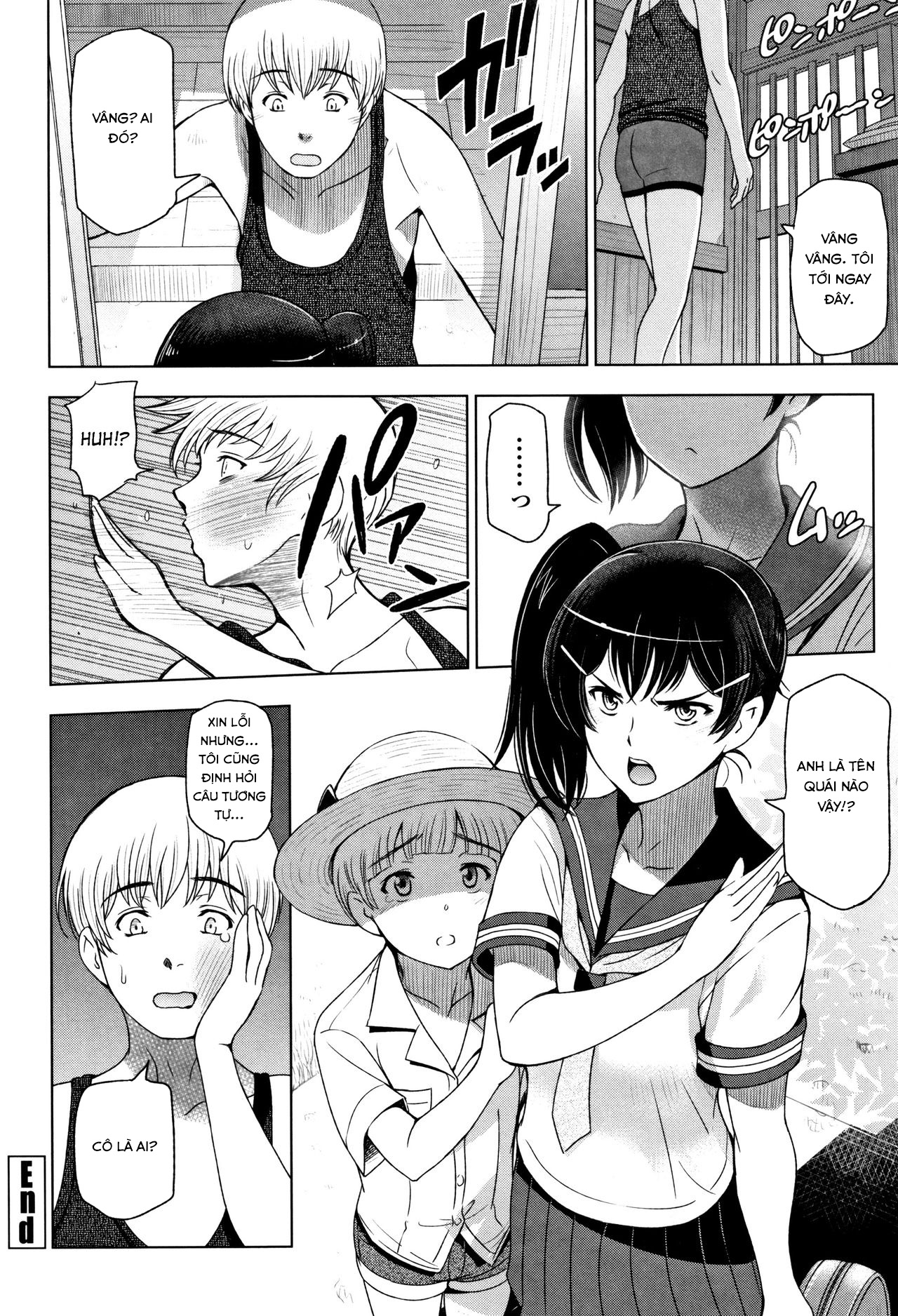 Đọc truyện hentai Natsu-jiru ~Ase ni Mamirete Gucchagucha - Chap 1