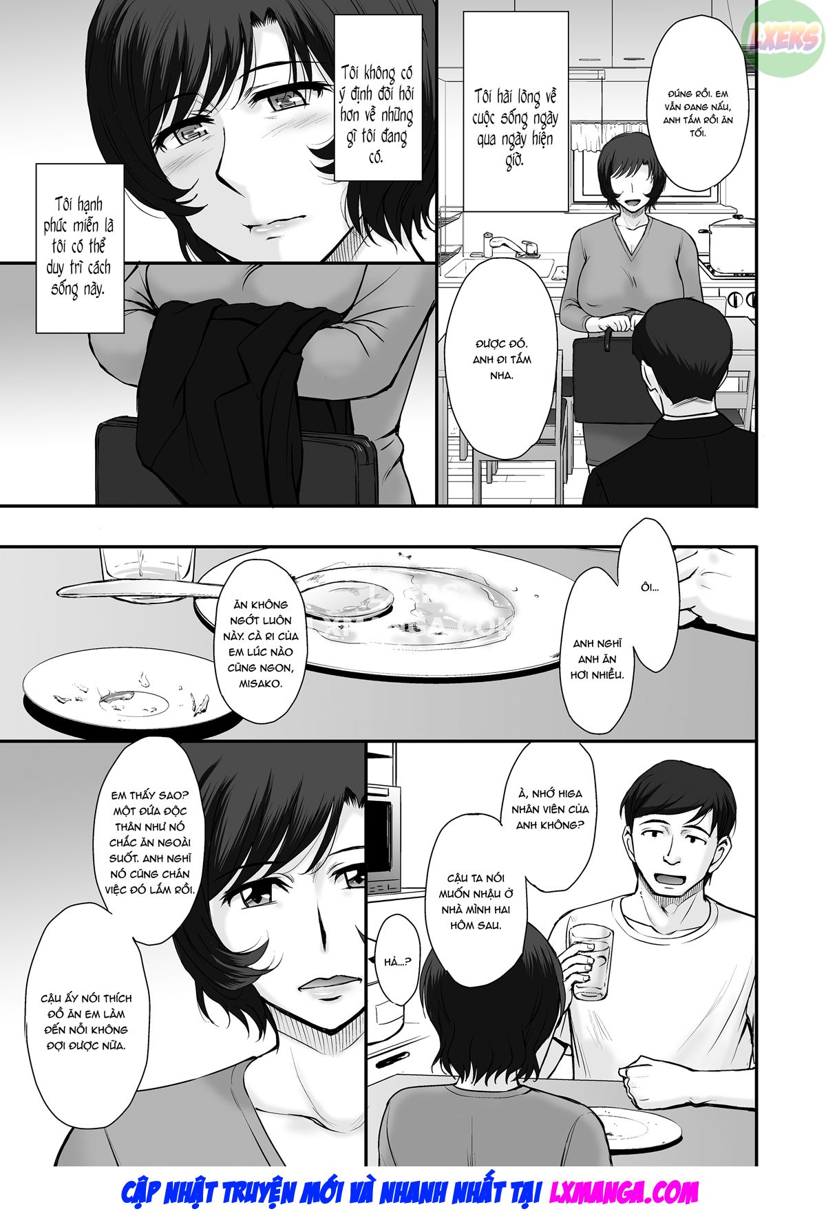 Đọc truyện hentai Để Chồng Nằm Ngủ - Oneshot