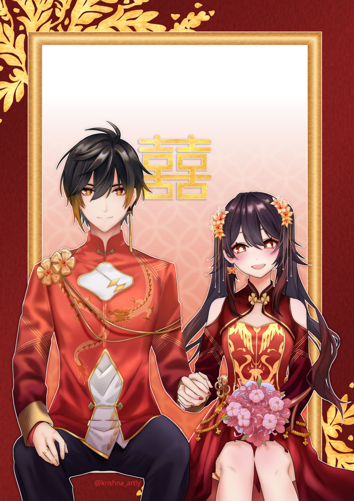 Đọc truyện hentai Cầu Vồng Sau Cơn Mưa Giấc Mơ Về Hạnh Phúc - Zhongli Và Hutao Trước Đám Cưới! - Tiểu Đường