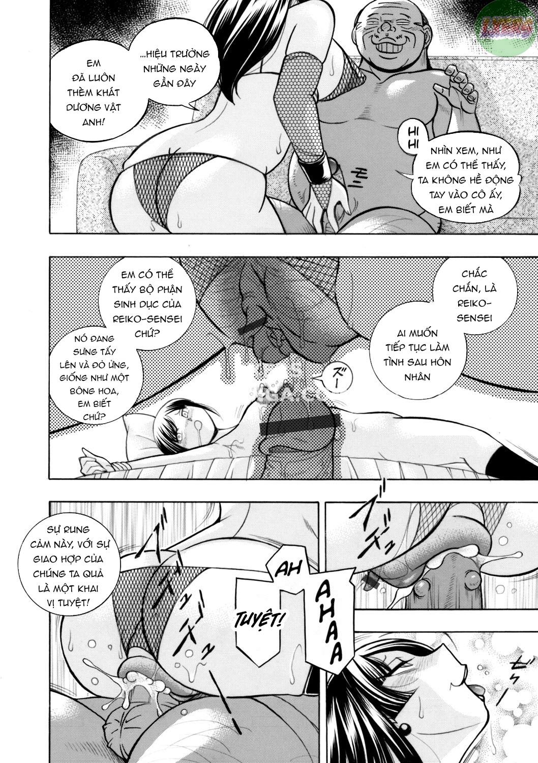 Đọc truyện hentai Nữ giáo viên dâm đãng và em học sinh may mắn Chap 5