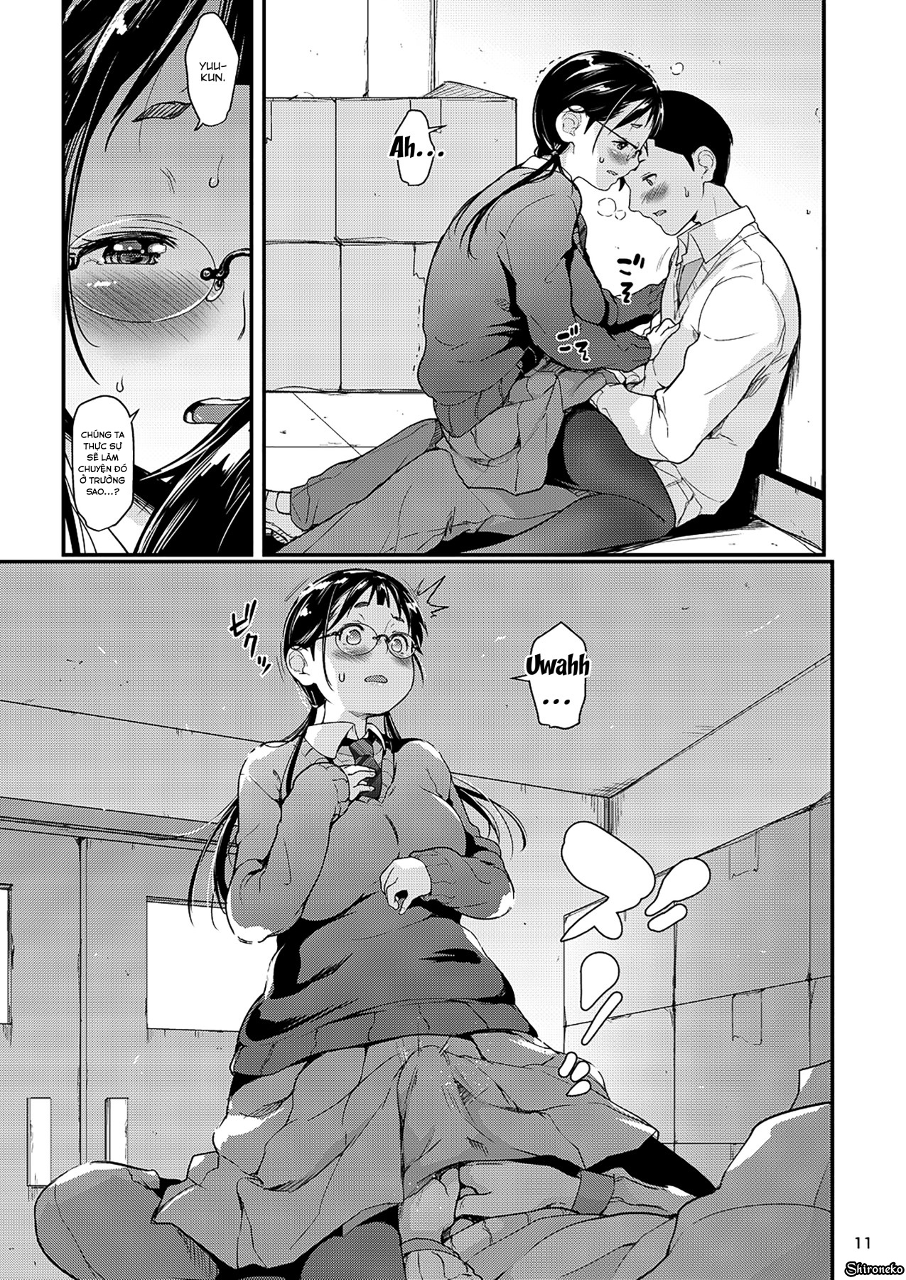 Đọc truyện hentai Jimiko to Ichinichijuu Sex - Chap 2