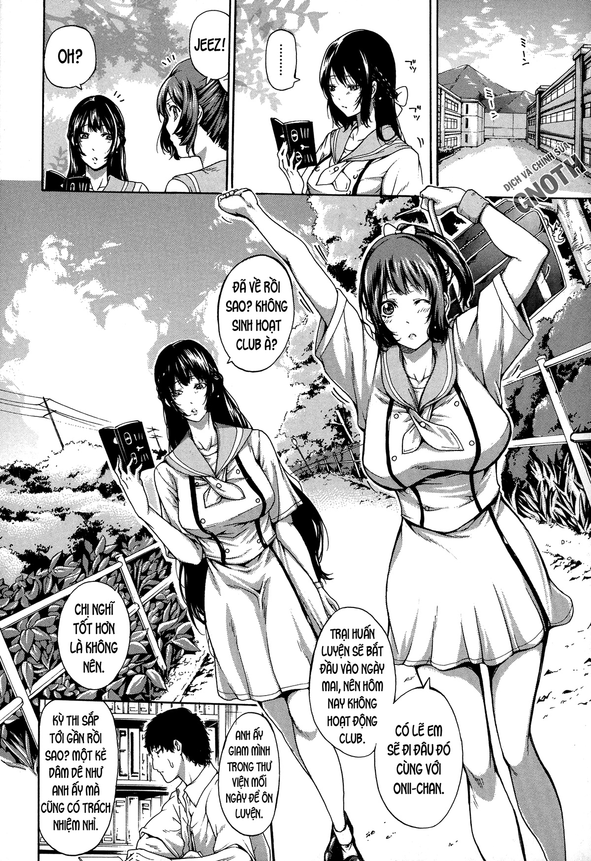 Đọc truyện hentai Bắn vào bên trong em gái tôi - Chap 1