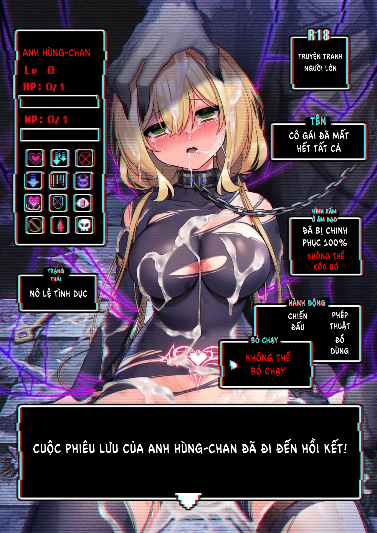 Đọc truyện hentai Chuyến phiêu lưu của anh hùng-chan đã đi đến hồi kết - Oneshot