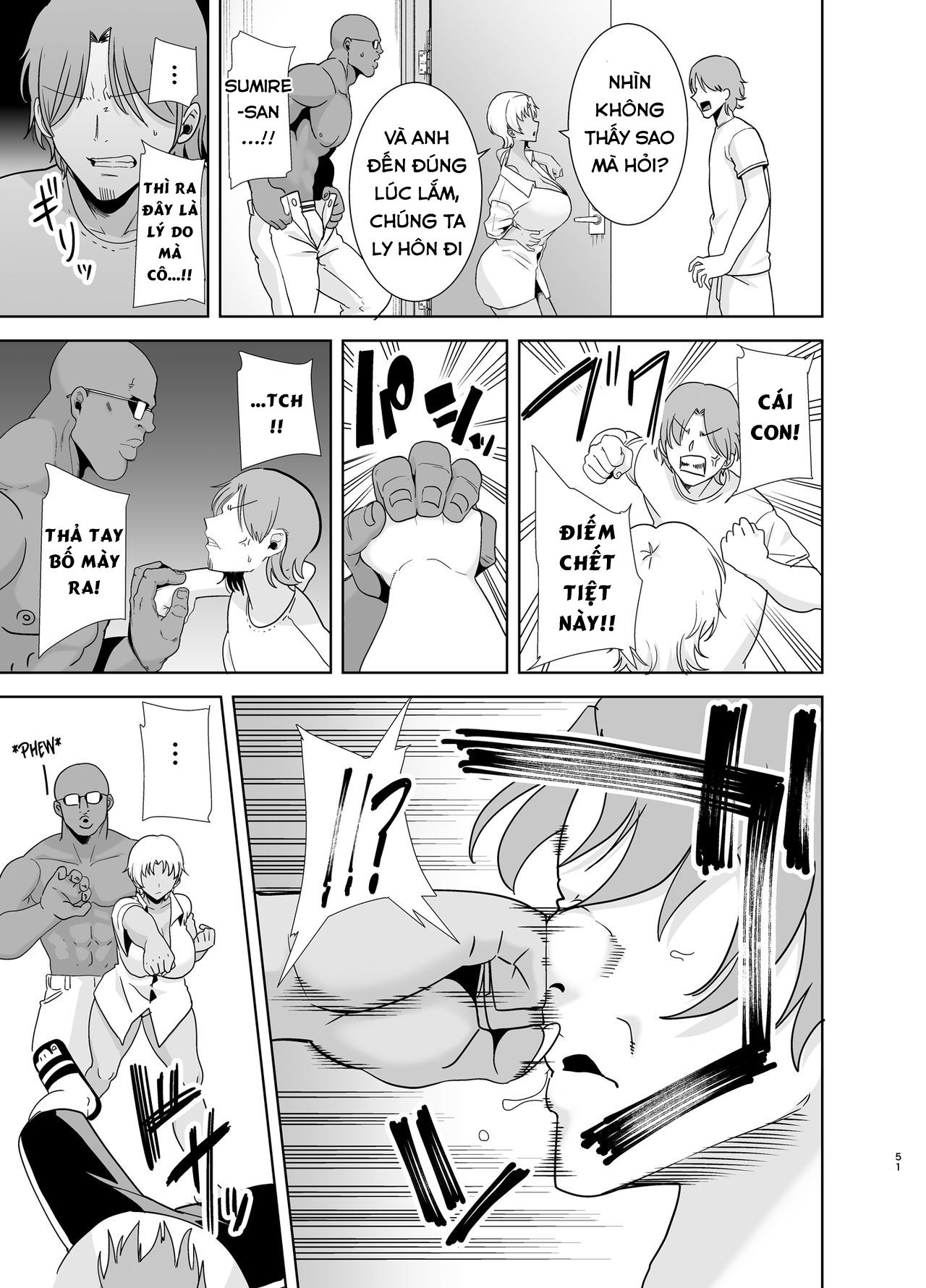 Đọc truyện hentai Wild-shiki Nihonjin Tsuma no Netorikata Sono - Chap 2 - Có che