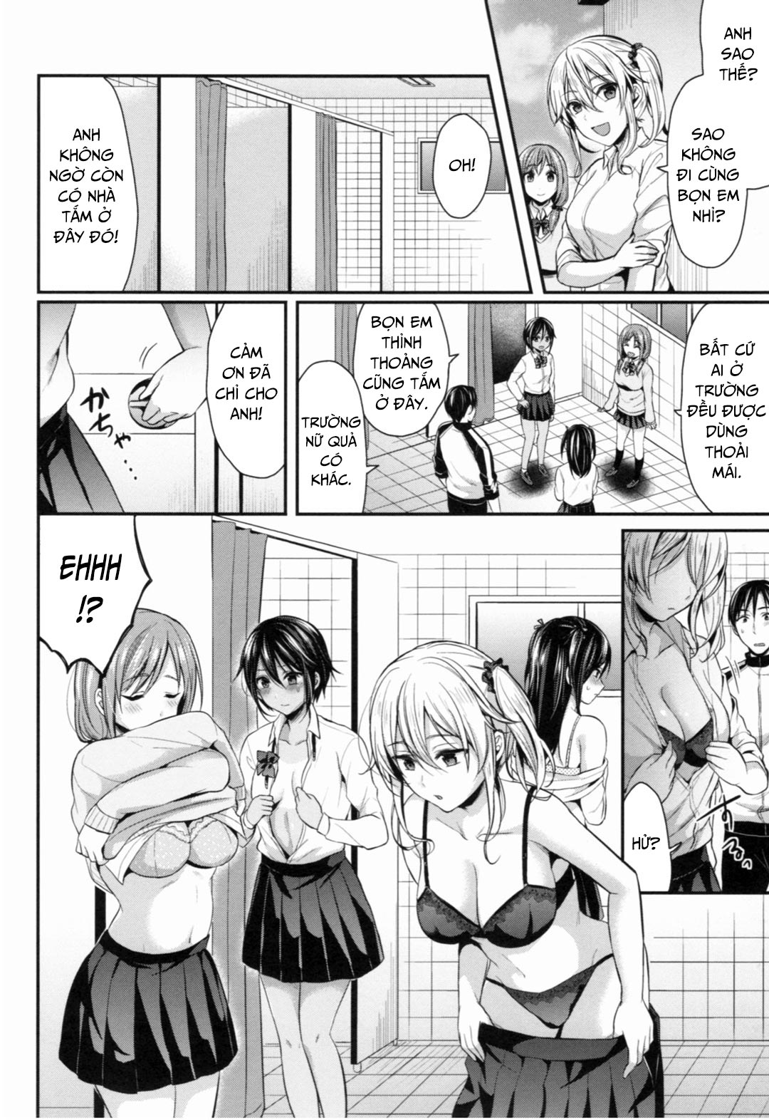 Đọc truyện hentai Joshi Rikujoubu Harem Training - Chap 6