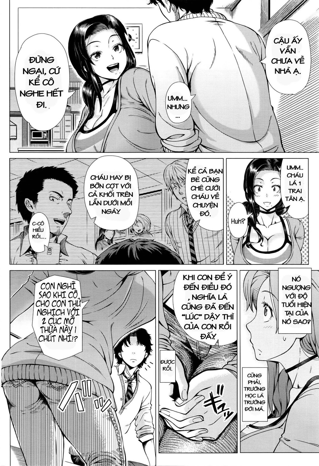 Đọc truyện hentai Hajimete no Hitozuma - Chap 4
