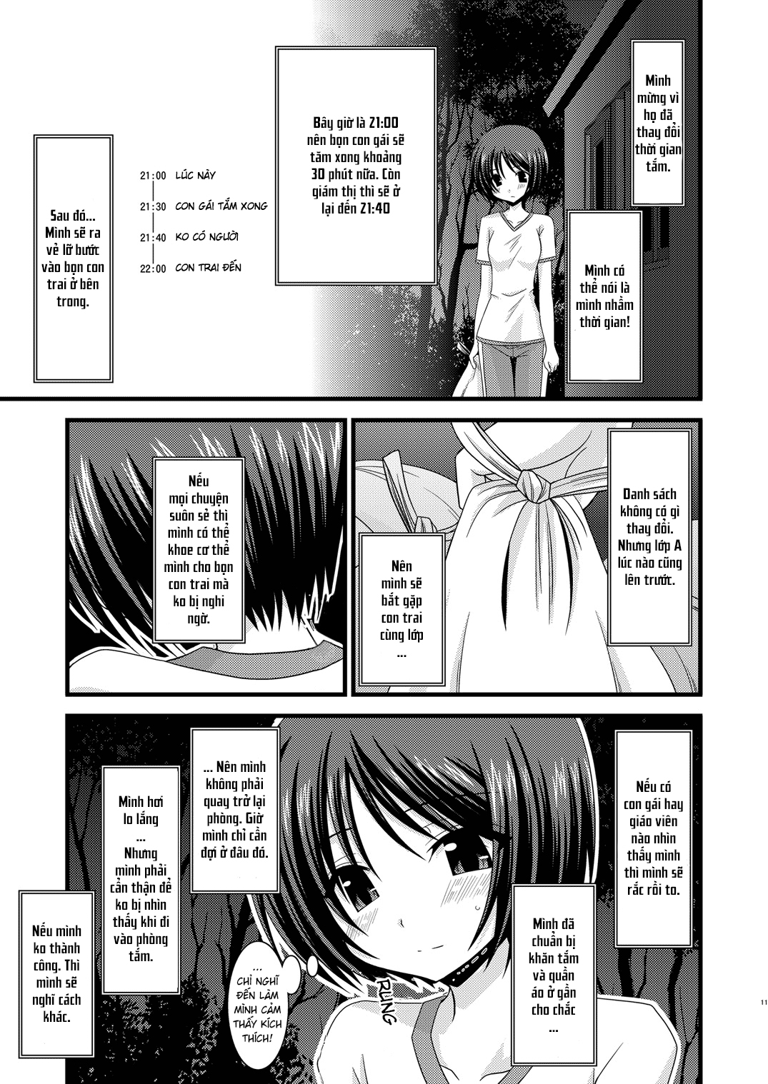 Đọc truyện hentai Cô gái thích khoả thân - Chap 4