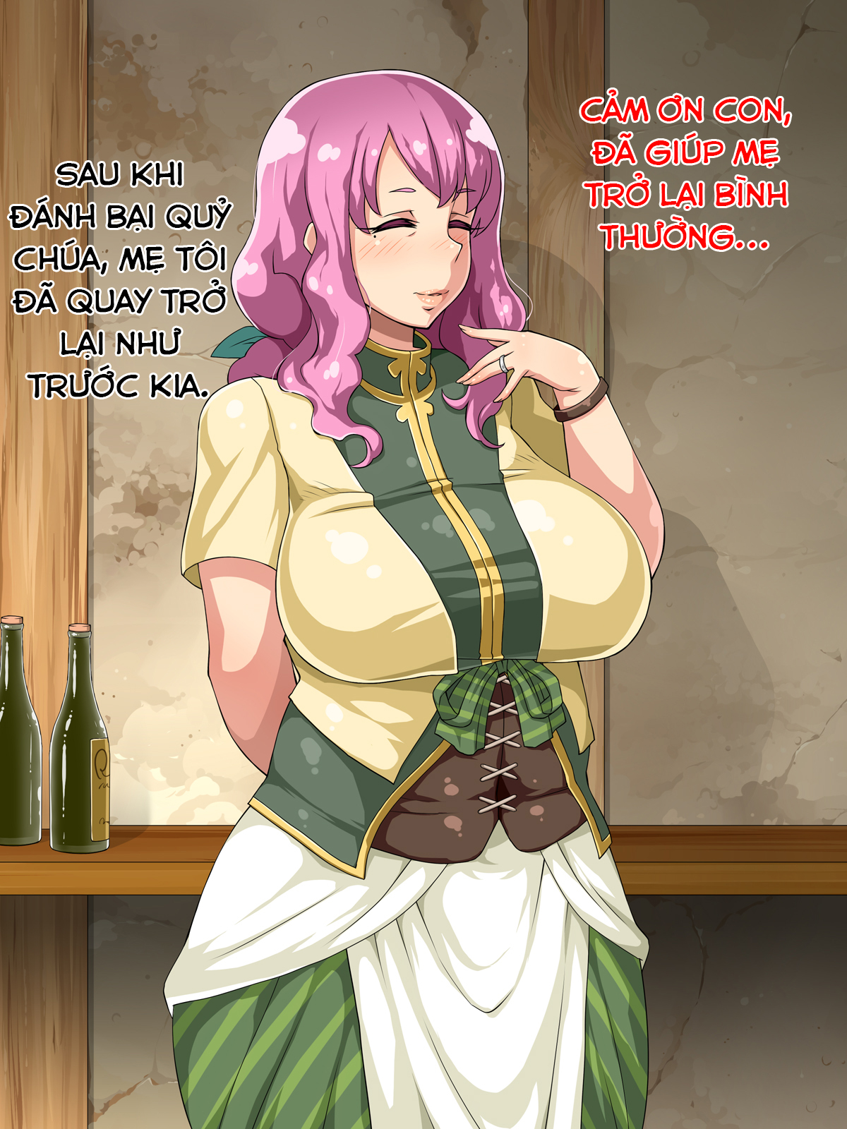 Đọc truyện hentai Mucchiri Juku Mama Tanetsuke Emaki - Chap 6