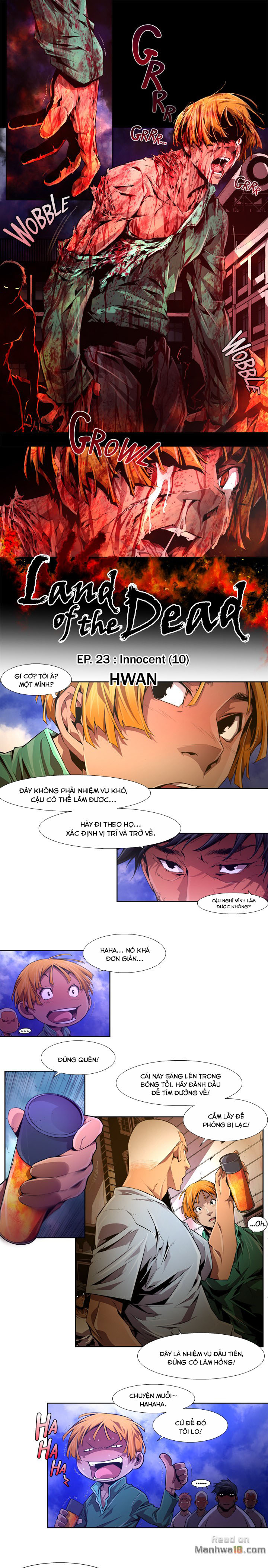Đọc truyện hentai Vùng Đất Tử Thần - Chap 23