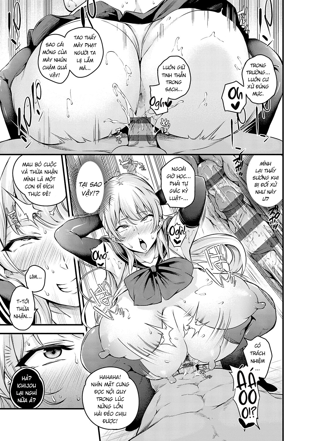 Đọc truyện hentai Trừng trị trưởng ban kỷ luật Ichijou - Oneshot