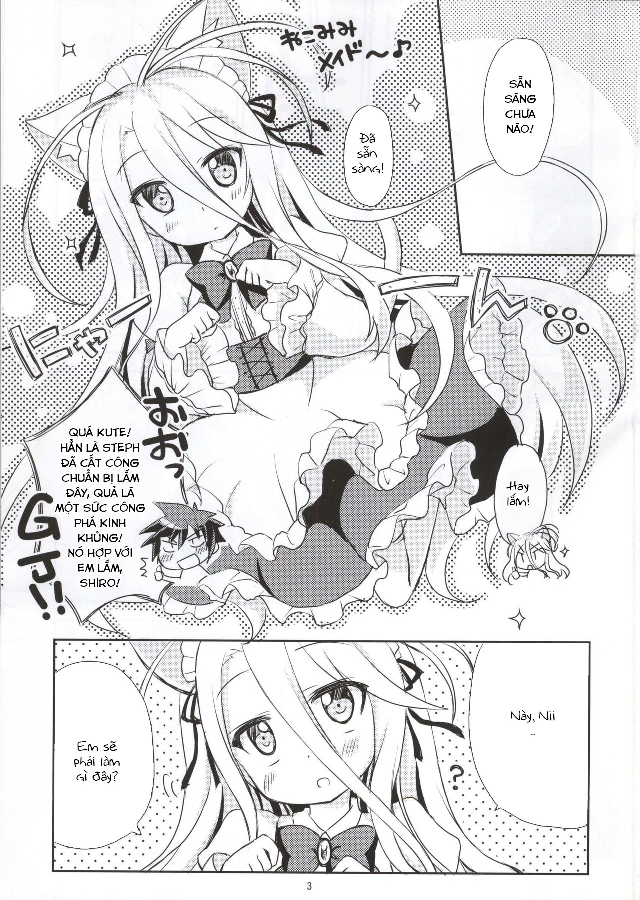 Đọc truyện hentai Nii, Osotte! (No Game No Life) - Oneshot