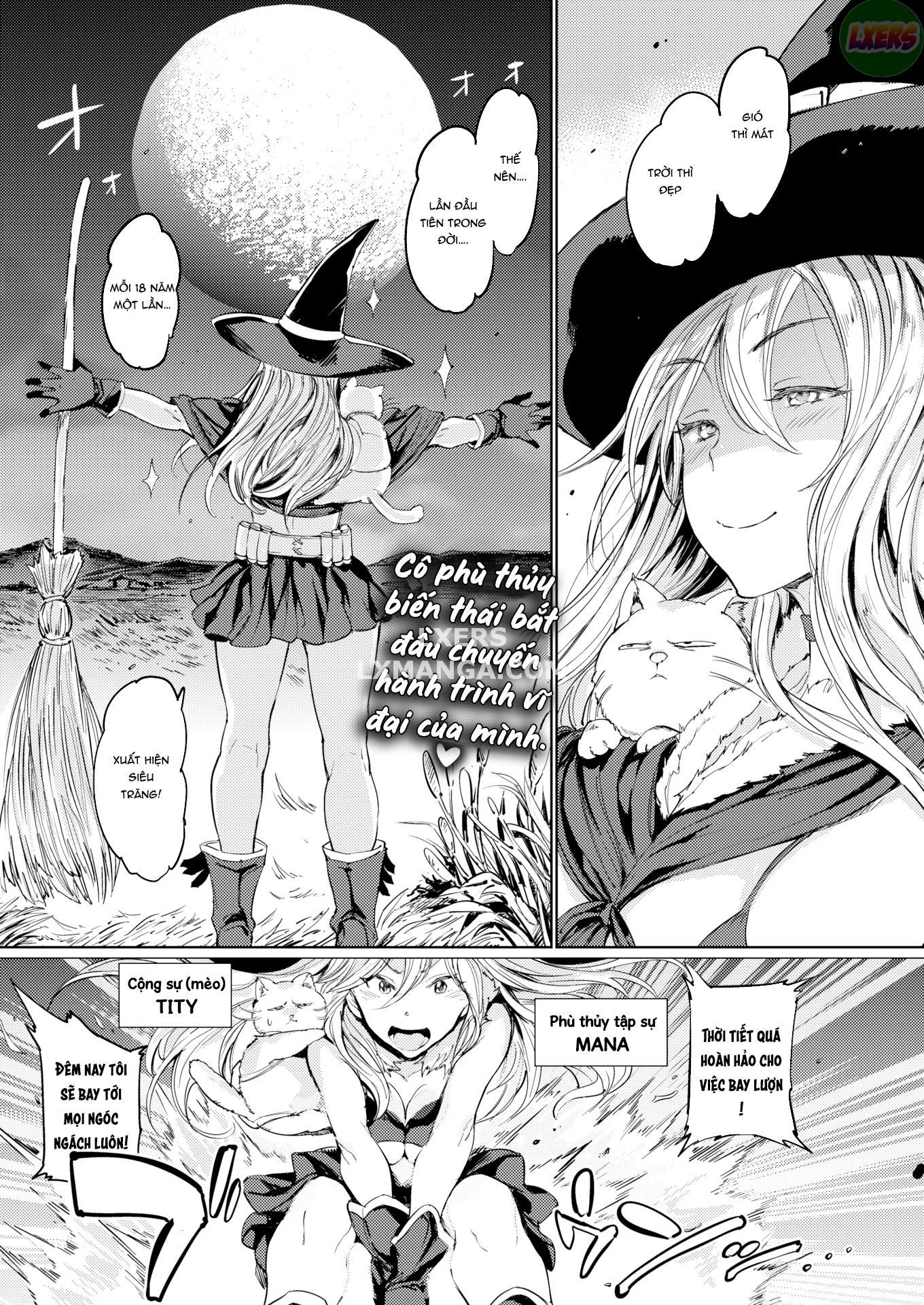 Đọc truyện hentai Phép thuật đêm trăng - Oneshot