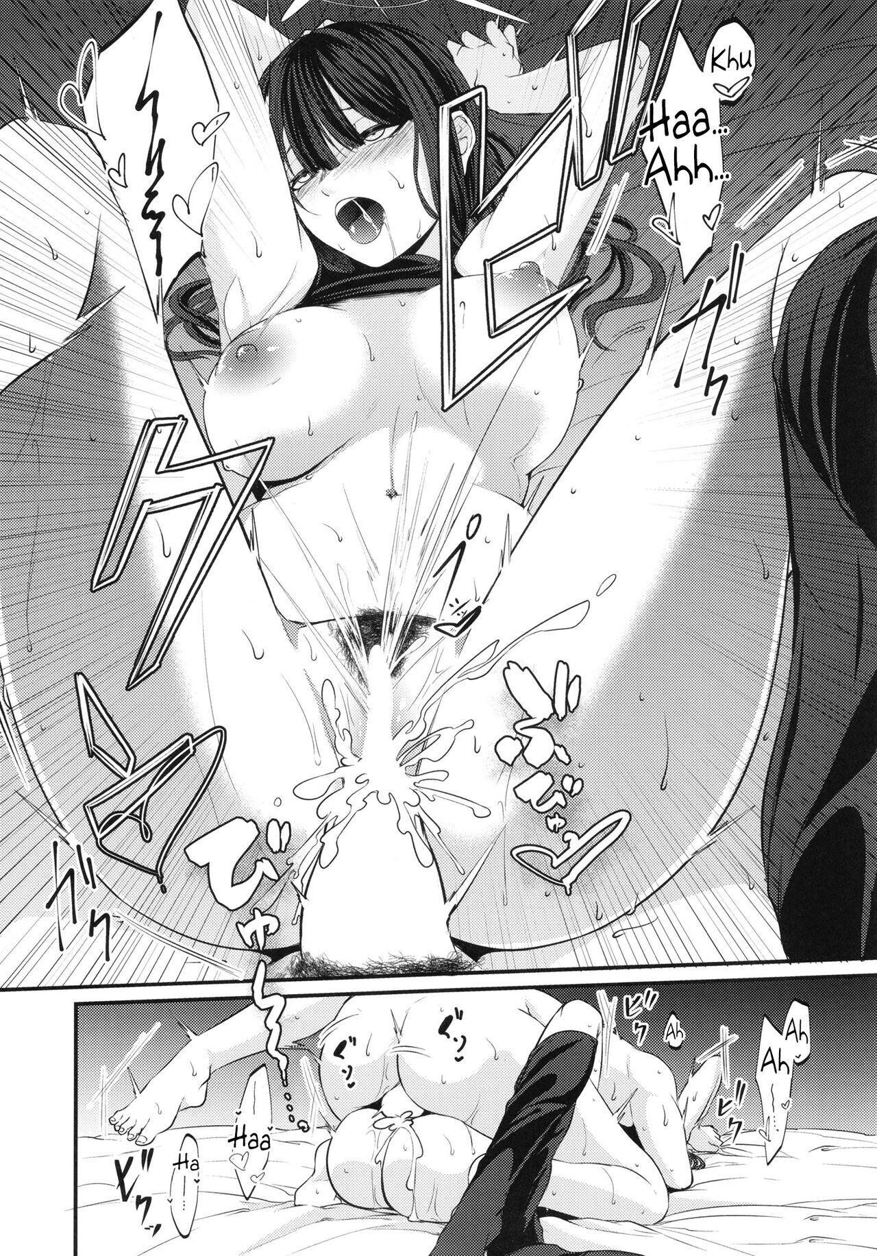 Đọc truyện hentai Công việc đầu tiên của Saori. (Blue Archive) - Oneshot