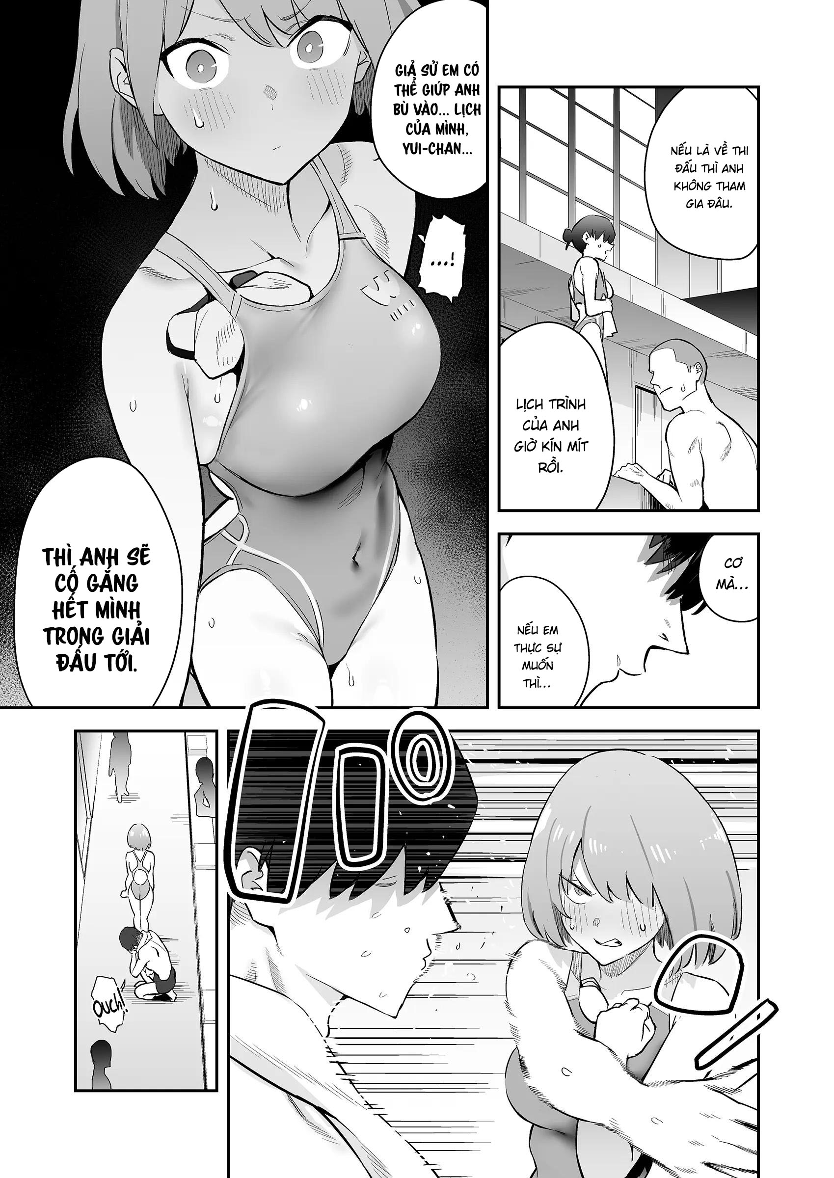 Đọc truyện hentai Cô nàng nghiêm túc trong clb bơi lội đã đắm chìm trong sếch - Oneshot nứng