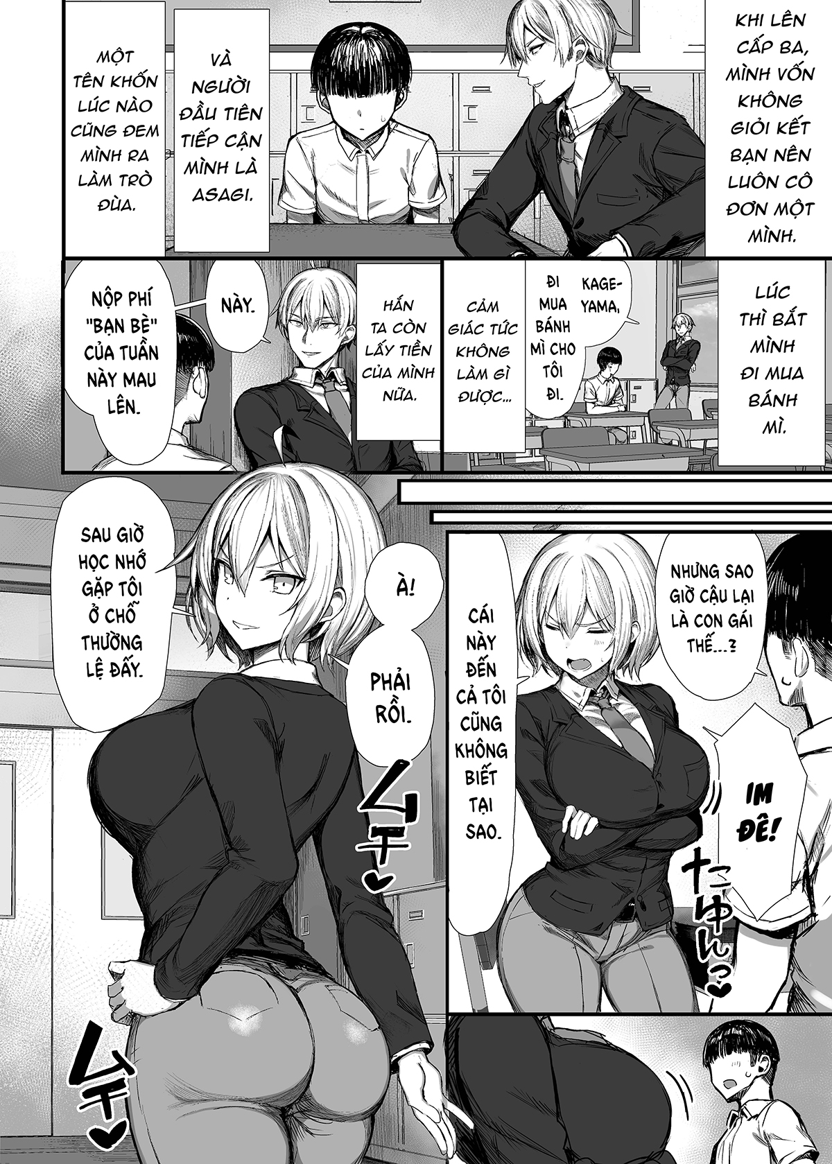 Đọc truyện hentai Kẻ bắt nạt tôi bị biến thành gái - Oneshot