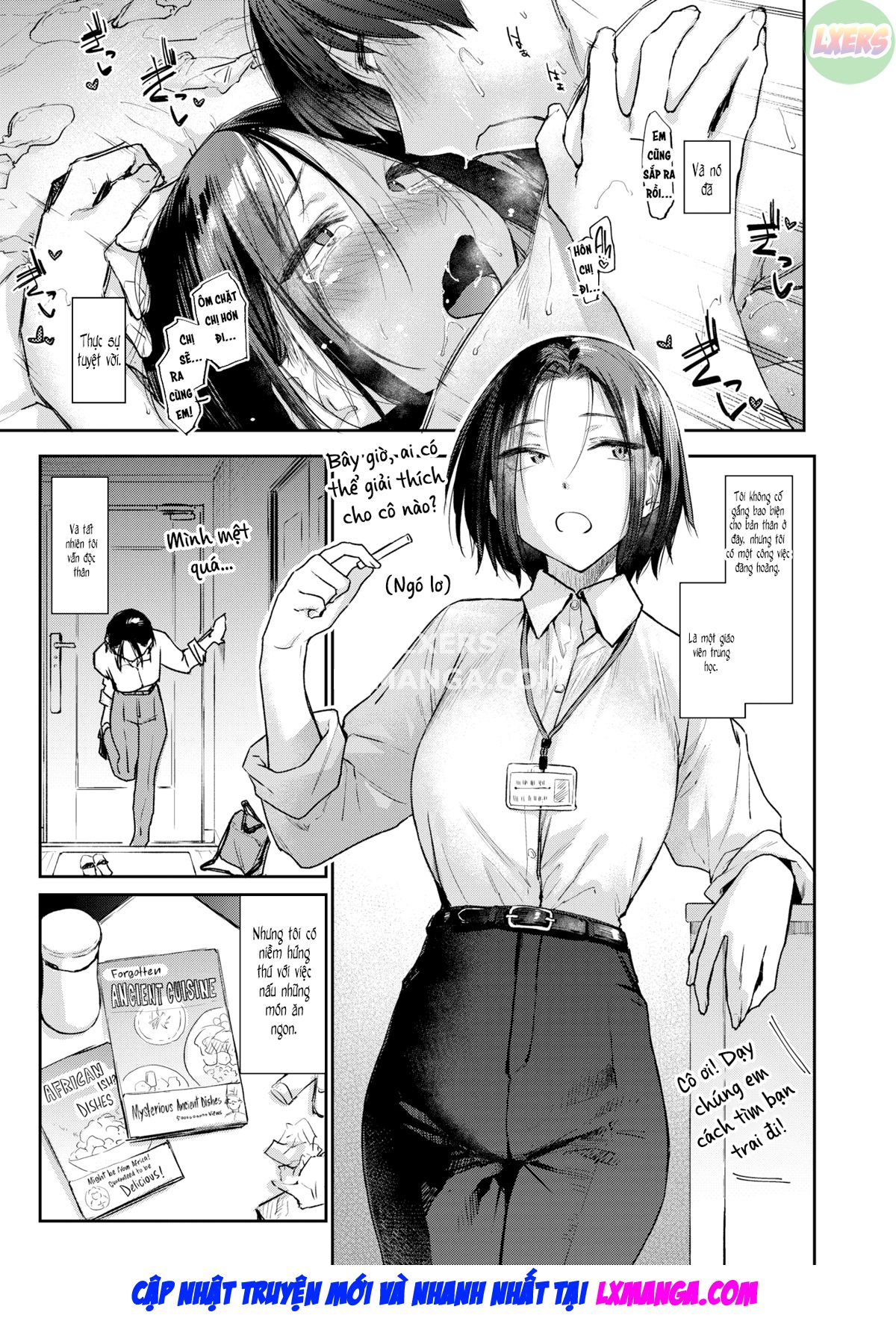Đọc truyện hentai Tình chị em chắc bền lâu khi chị vác em ra quật - Oneshot
