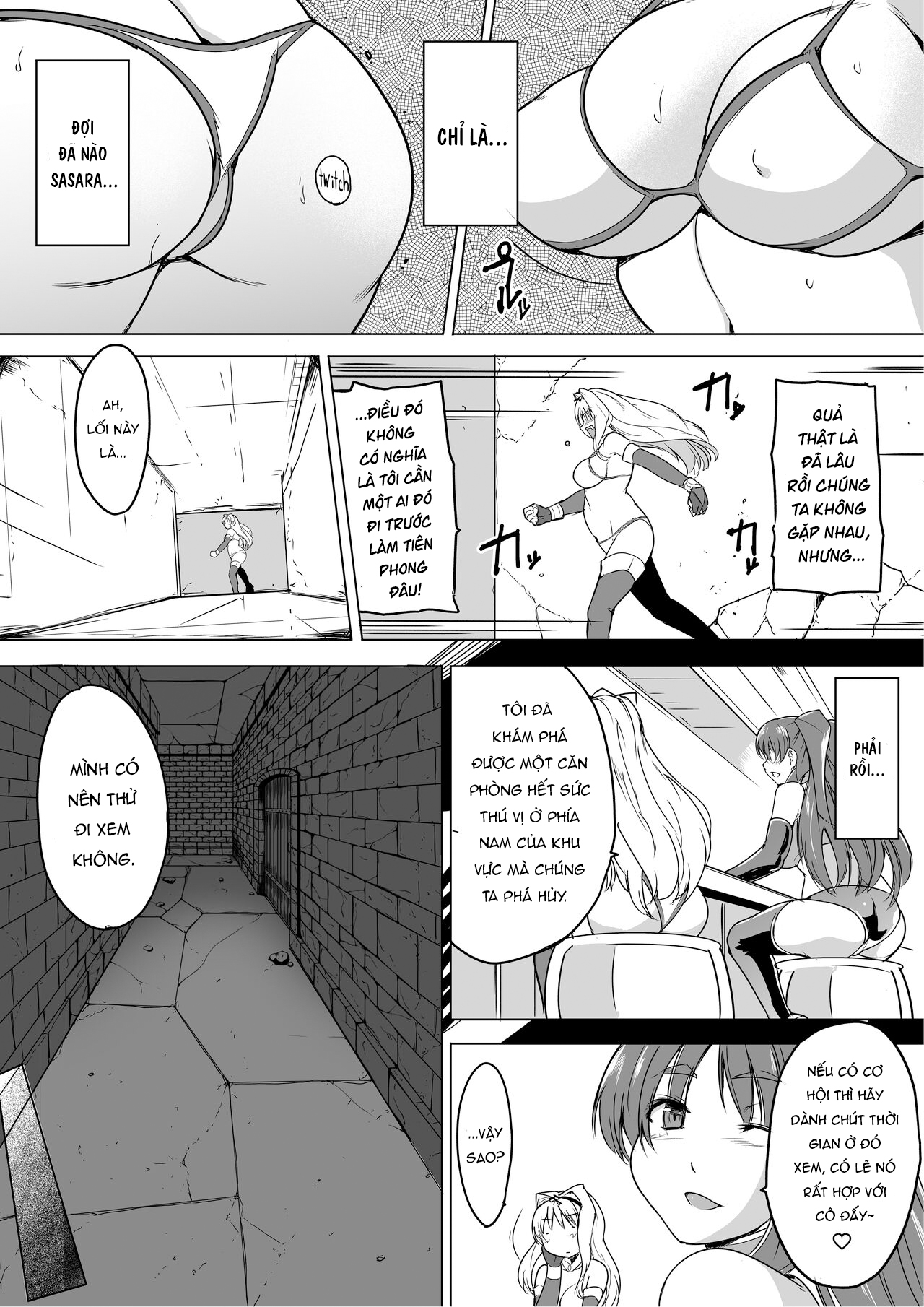 Đọc truyện hentai Dungeon Travelers - Bí mật của cơn mưa 1.5 - Oneshot