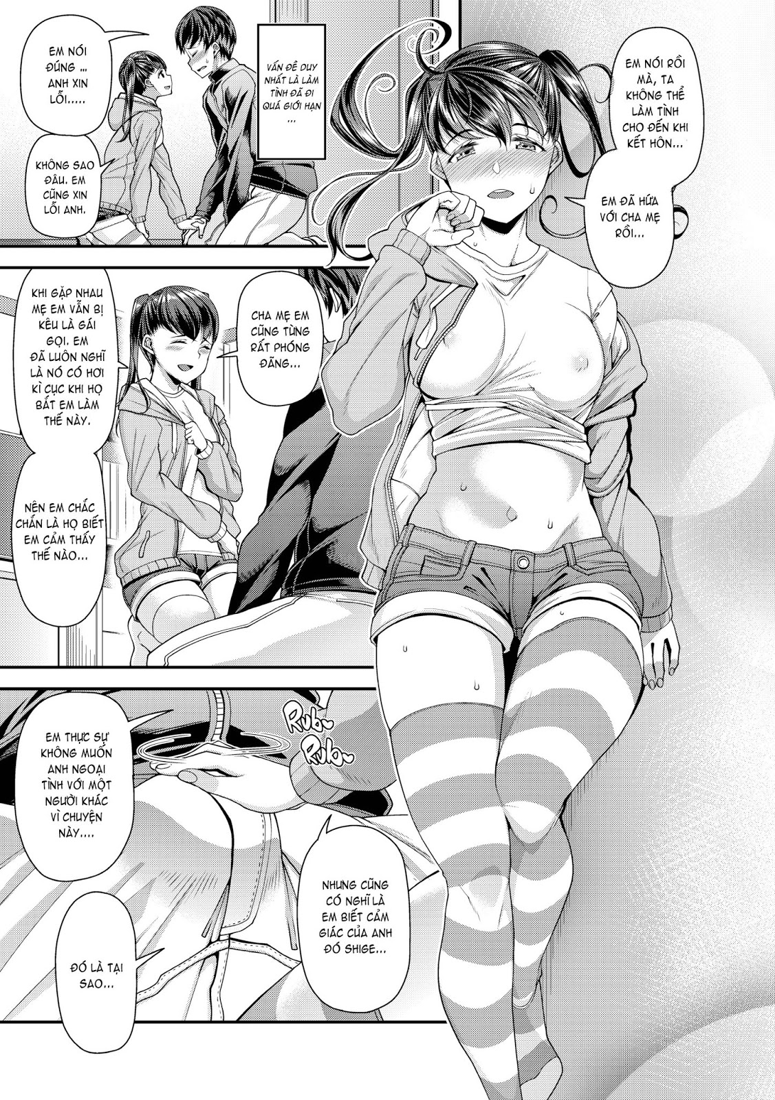 Đọc truyện hentai Slutty Life - Chap 2 - My Girlfriends Fine With Her Pure Mama
