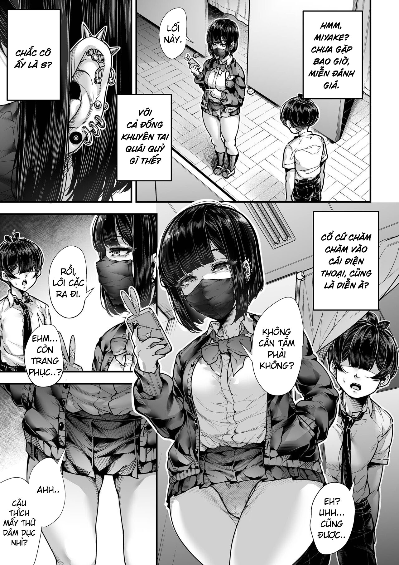 Đọc truyện hentai Giáo viên Tiếng Nhật, Toán, Khoa học, Hải quan - Chap 2.1