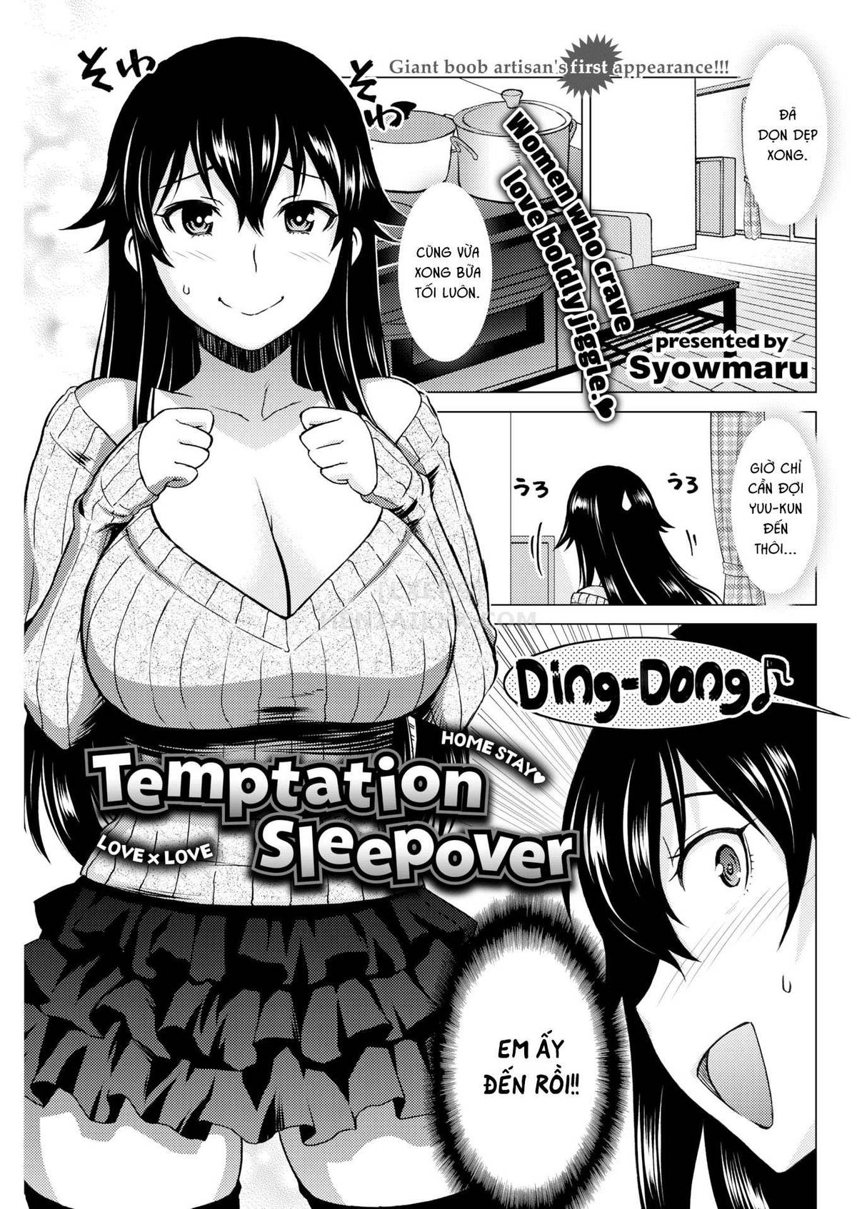 Đọc truyện hentai Temptation Sleepover - Oneshot