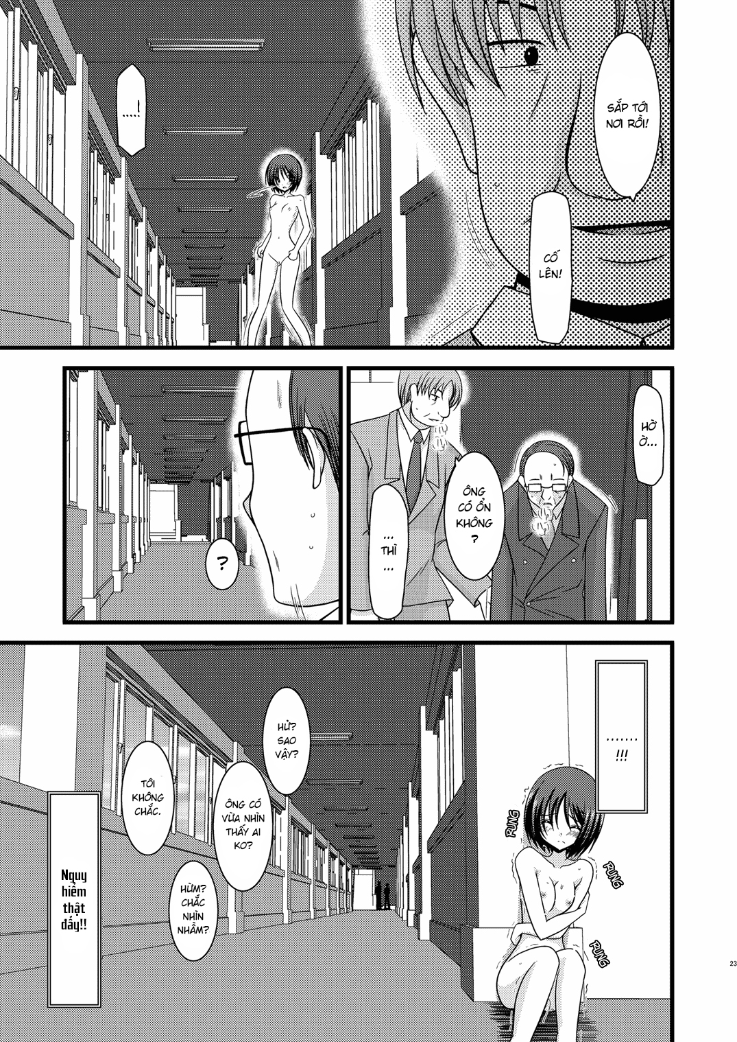 Đọc truyện hentai Cô gái thích khoả thân - Chap 3