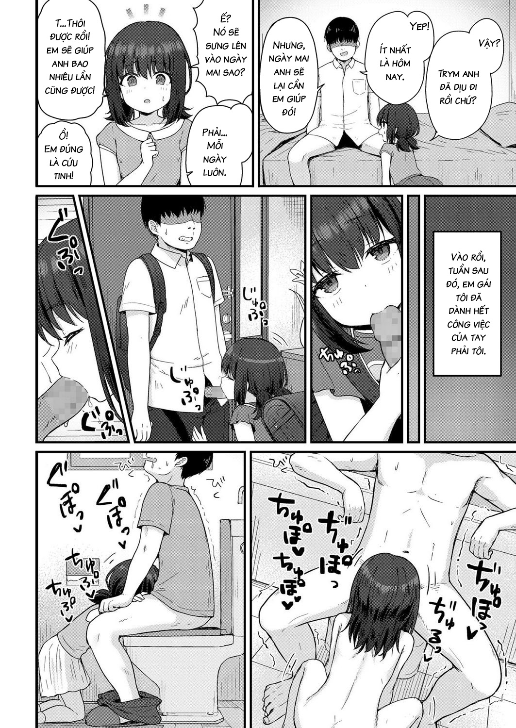 Đọc truyện hentai Hang In There Koharu! - Oneshot