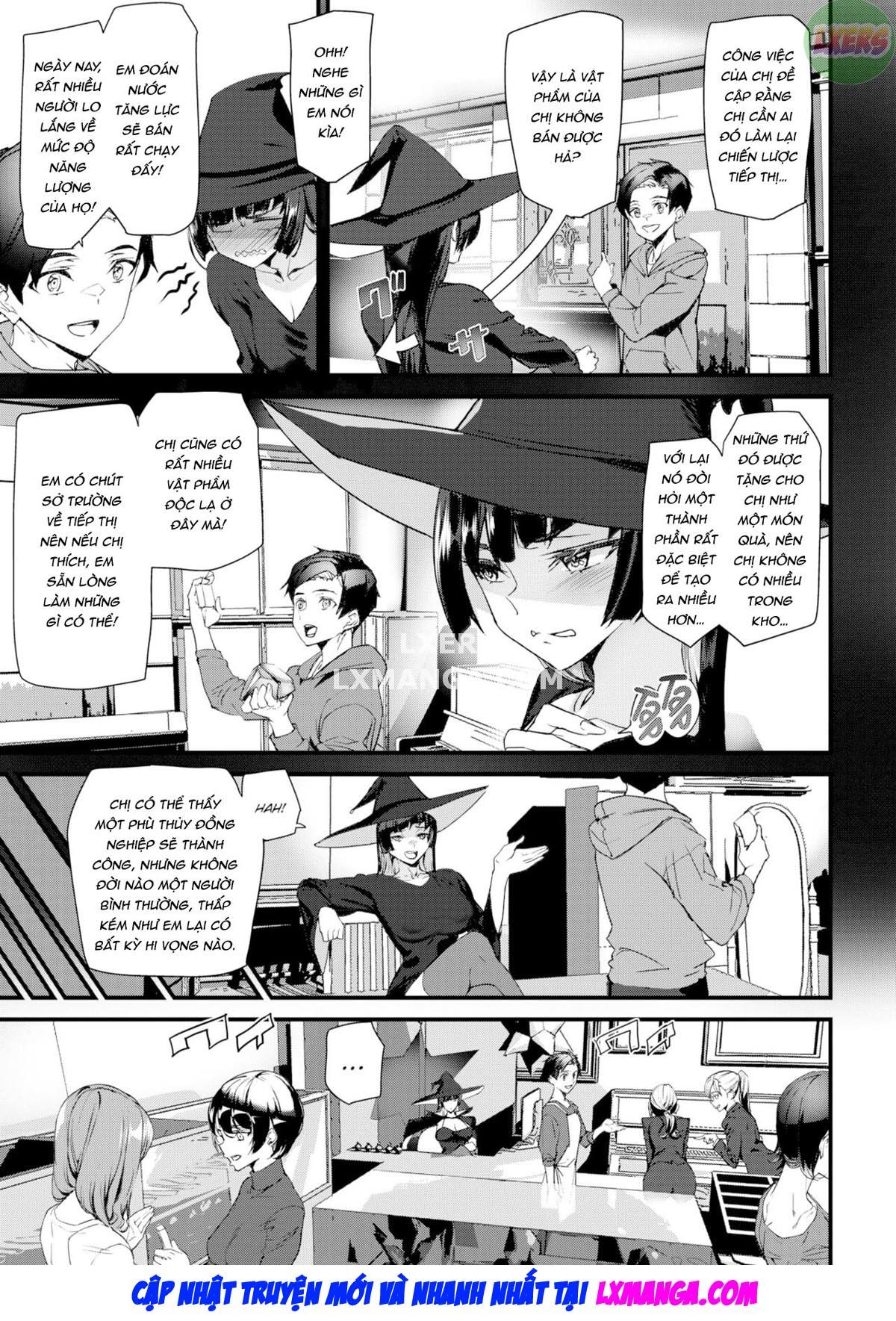 Đọc truyện hentai Phù thủy boobie - Oneshot