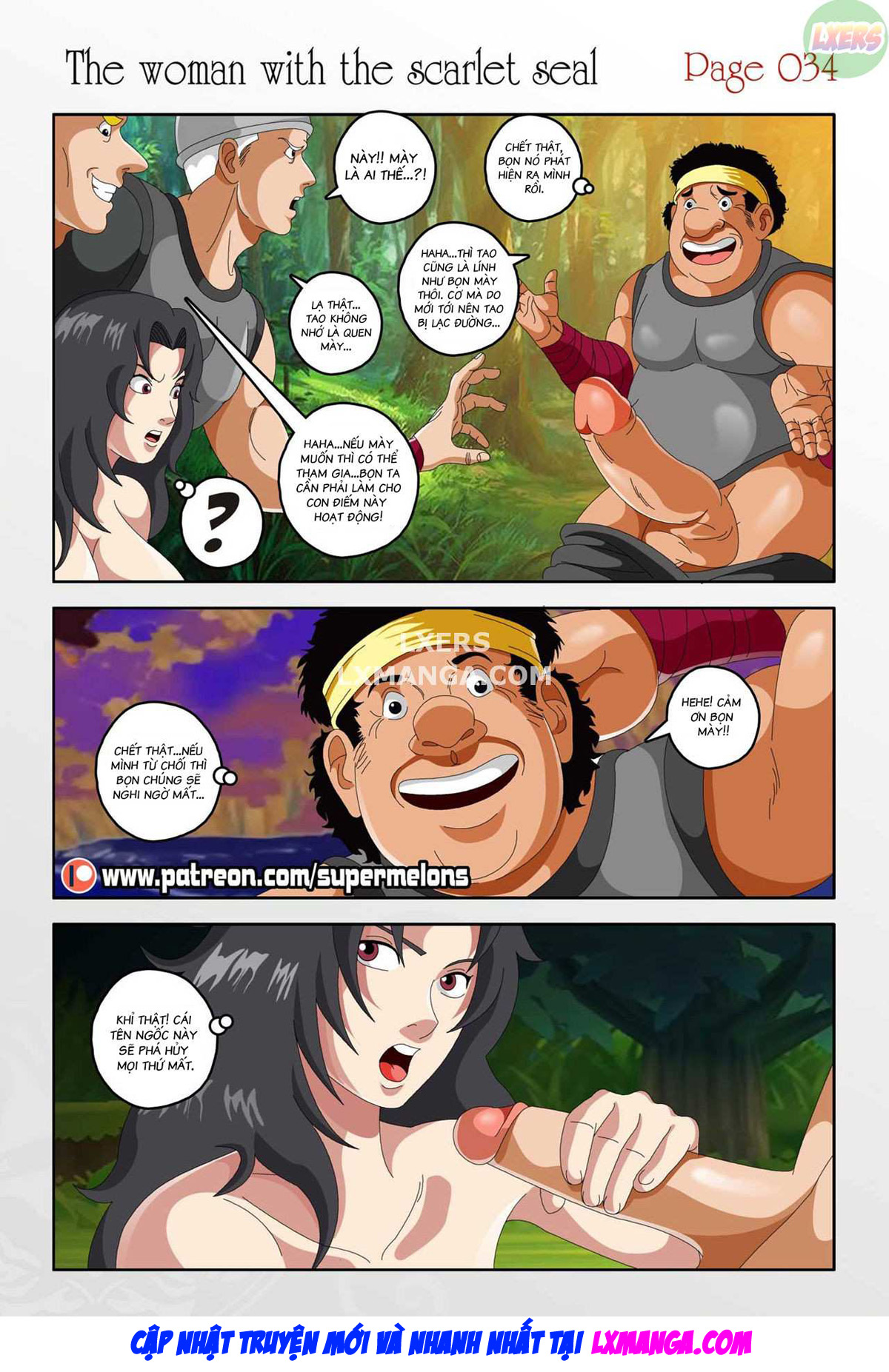 Đọc truyện hentai Người Phụ Nữ Với Dấu Ấn Đỏ - Oneshot