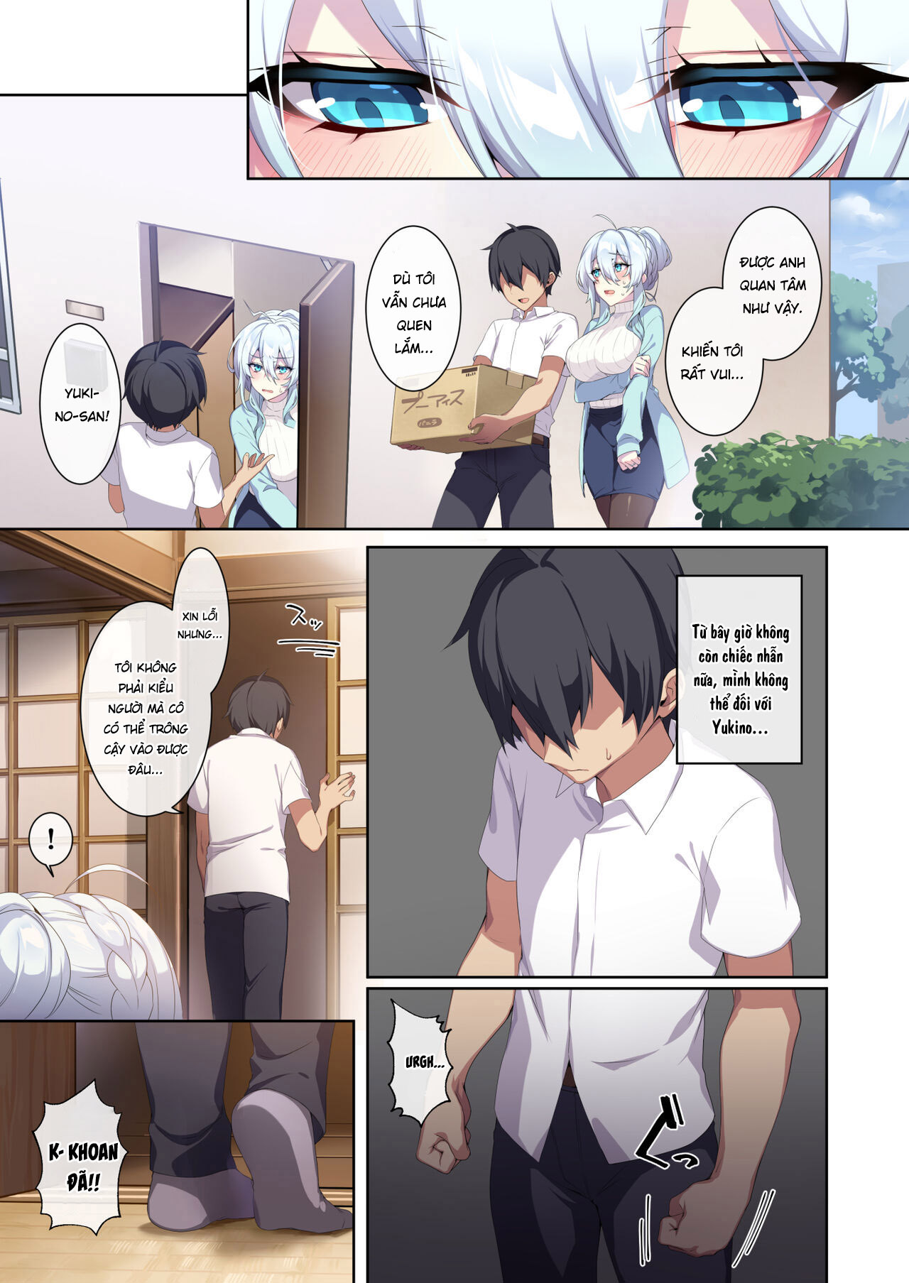 Đọc truyện hentai Tuyết nữ nứnglul và chiếc nhẫn bị nguyển rủa 2 - Chap 2 Bulul tuyết nữ