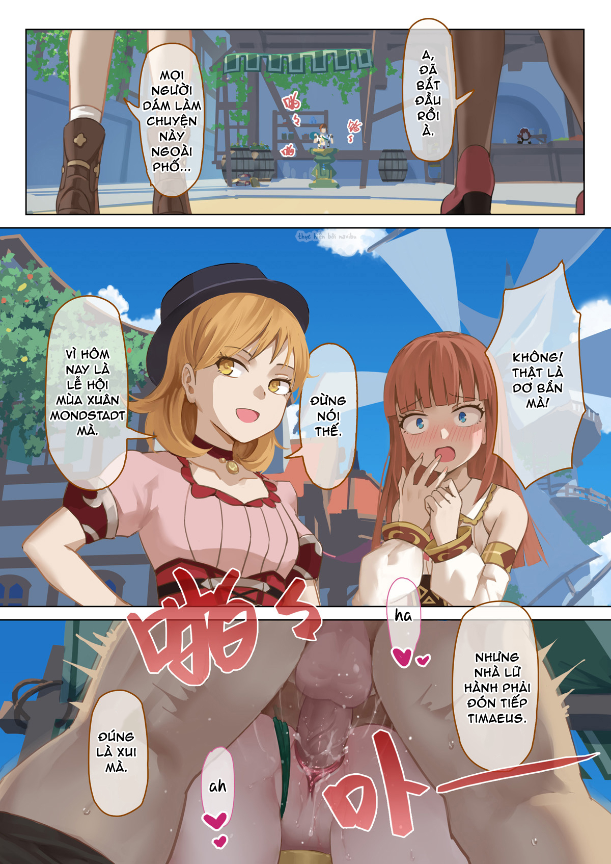 Đọc truyện hentai Lễ hội mùa xuân Mondstadt - Act 1