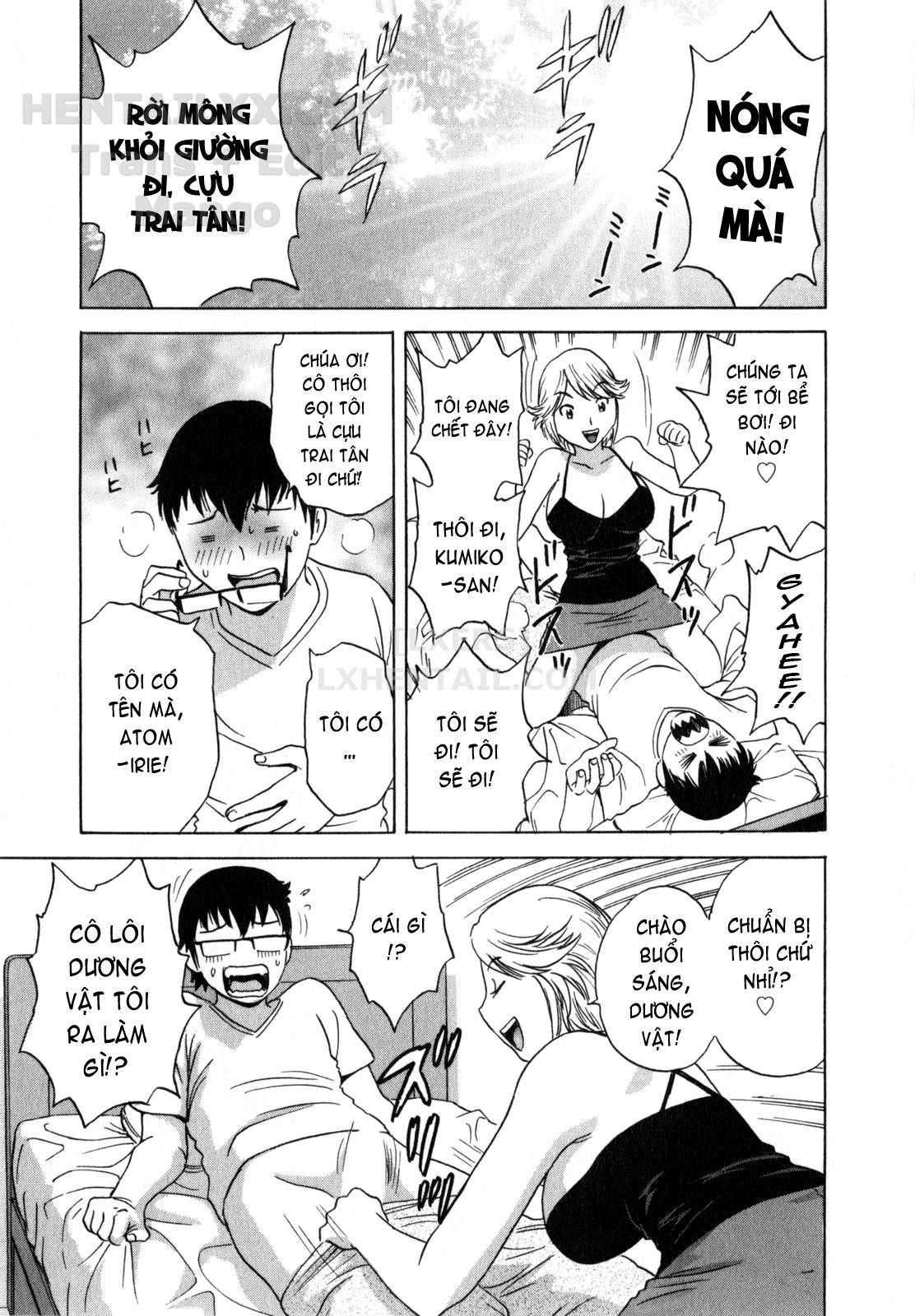 Đọc truyện hentai Life With Married Women Just Like A Manga - Chap 7