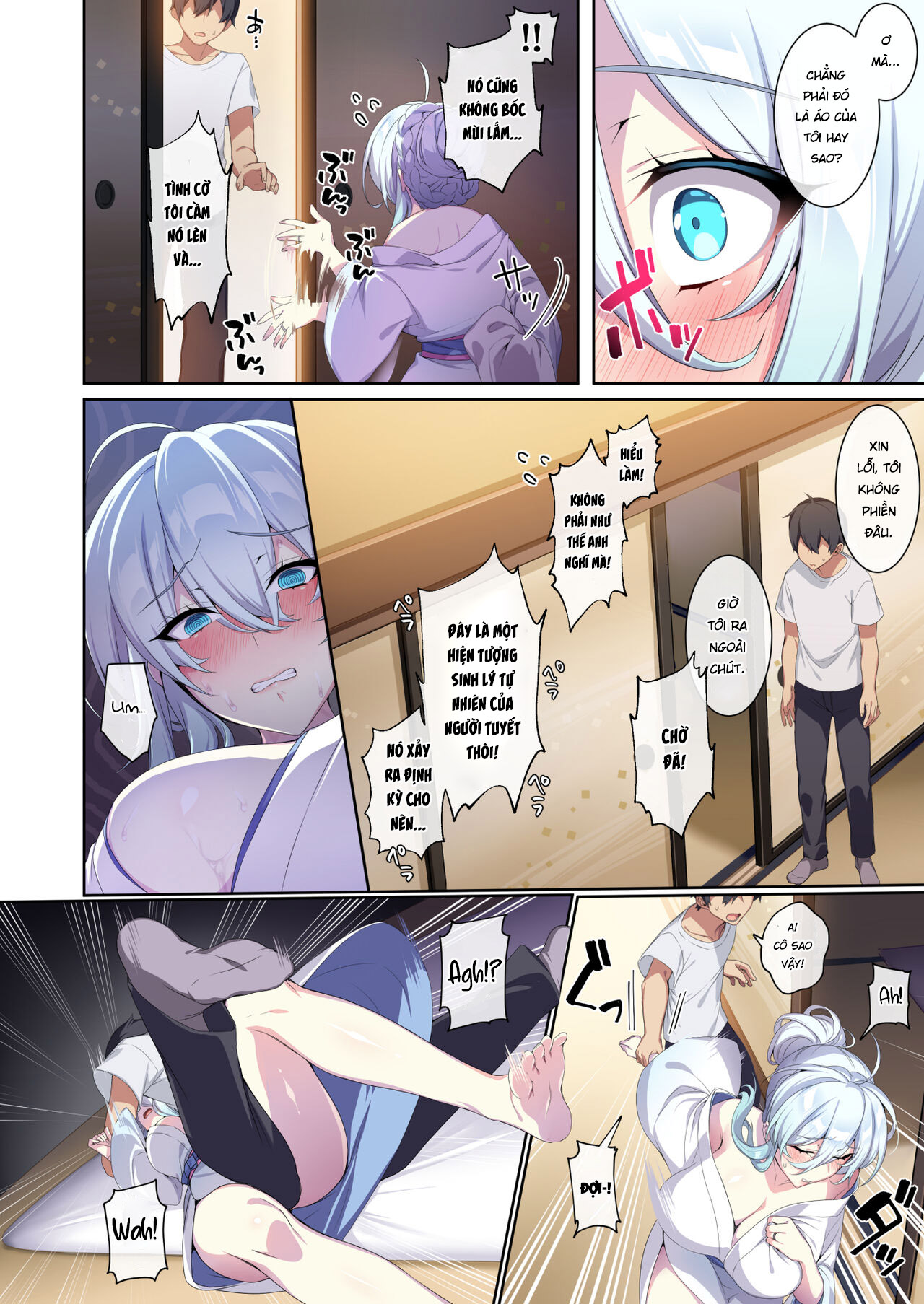 Đọc truyện hentai Tuyết nữ nứnglul và chiếc nhẫn bị nguyển rủa 2 - Chap 2 Bulul tuyết nữ