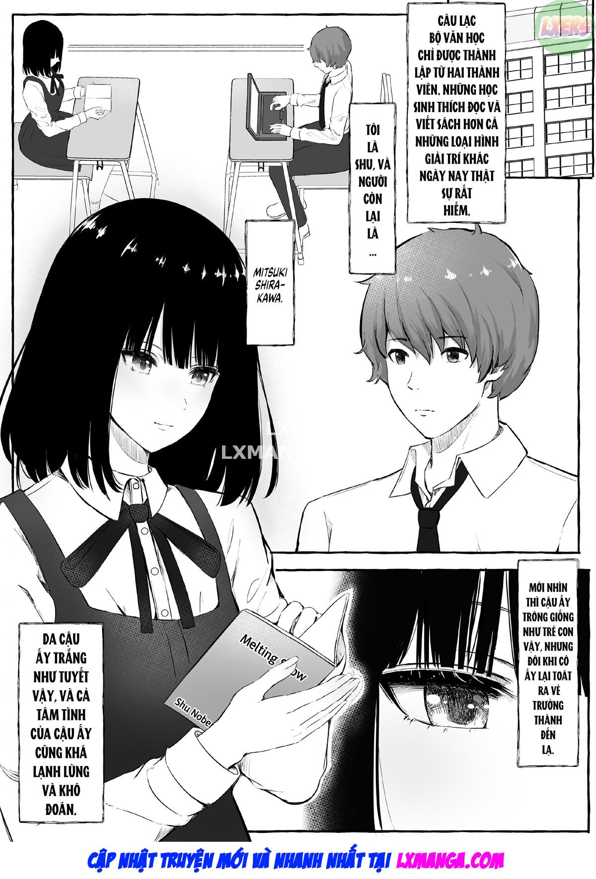 Đọc truyện hentai Câu lạc bộ văn học dành cho nữ và nữ - Oneshot