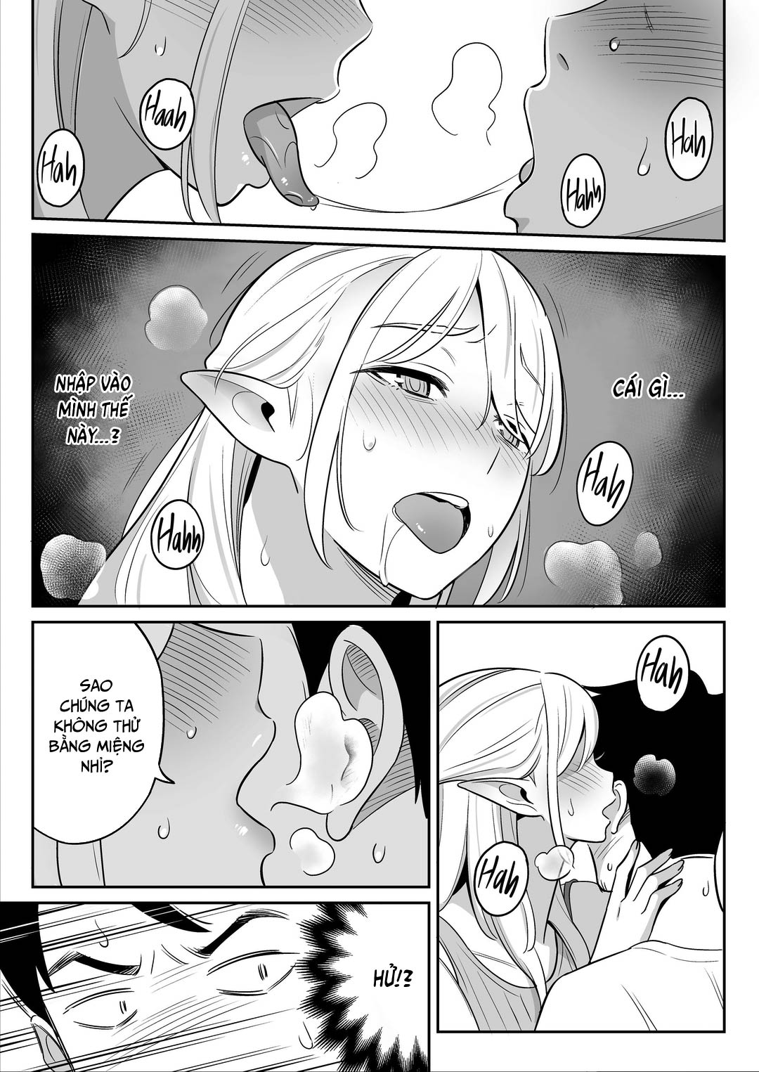 Đọc truyện hentai Ham muốn thím elf của tôi bùng nổ - Oneshot