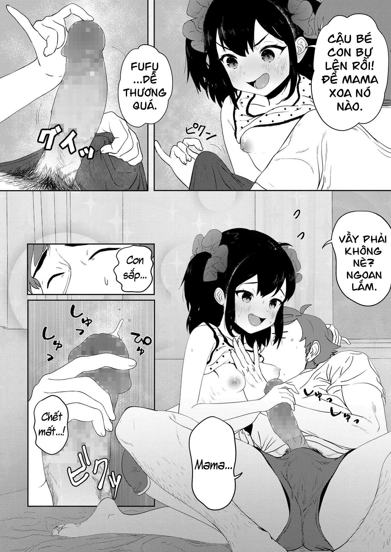 Đọc truyện hentai Tôi sắp làm mẹ của cháu gái tôi! - Oneshot