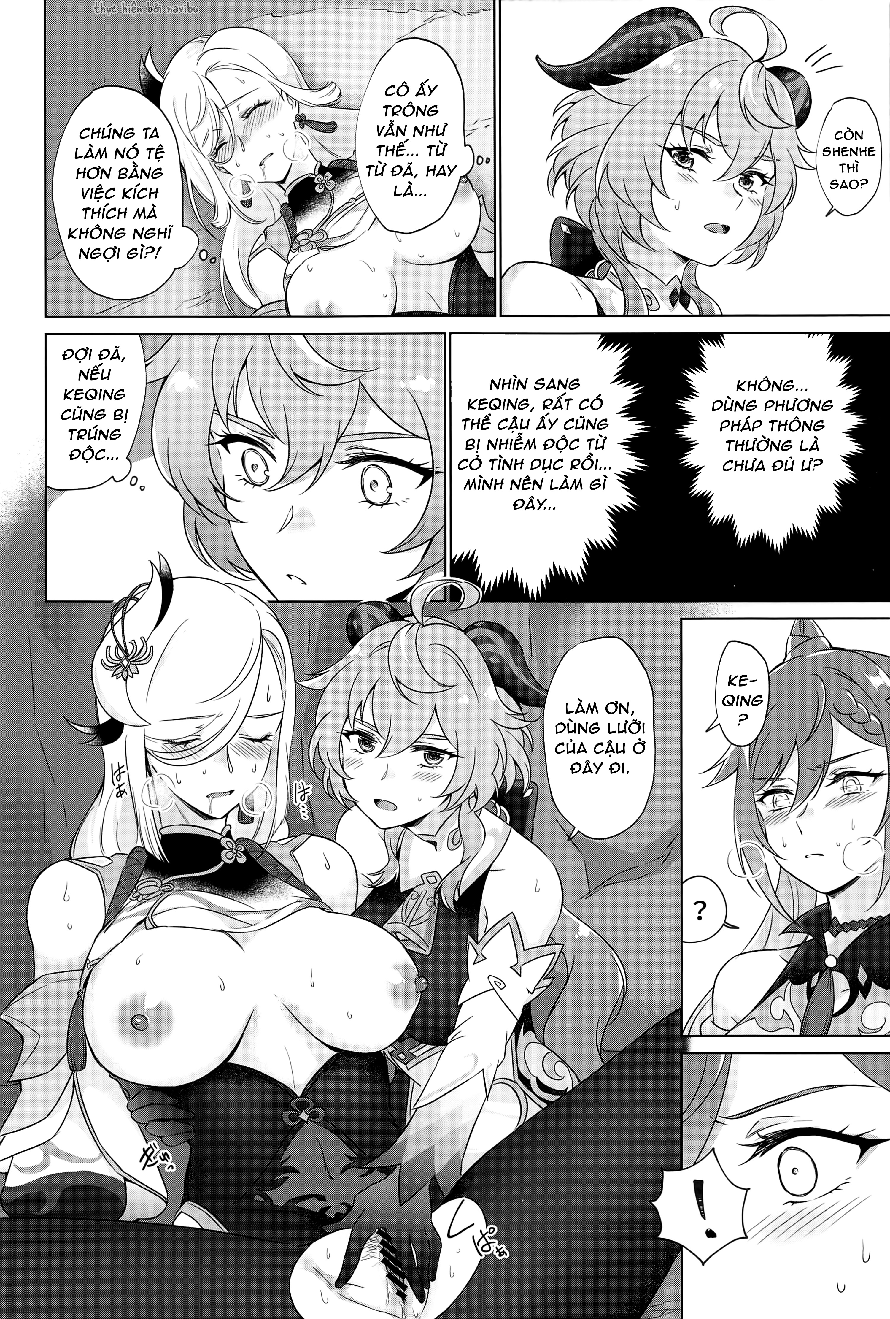 Đọc truyện hentai Nghiệm pháp tình dục kiểu Liyue - Chap 2