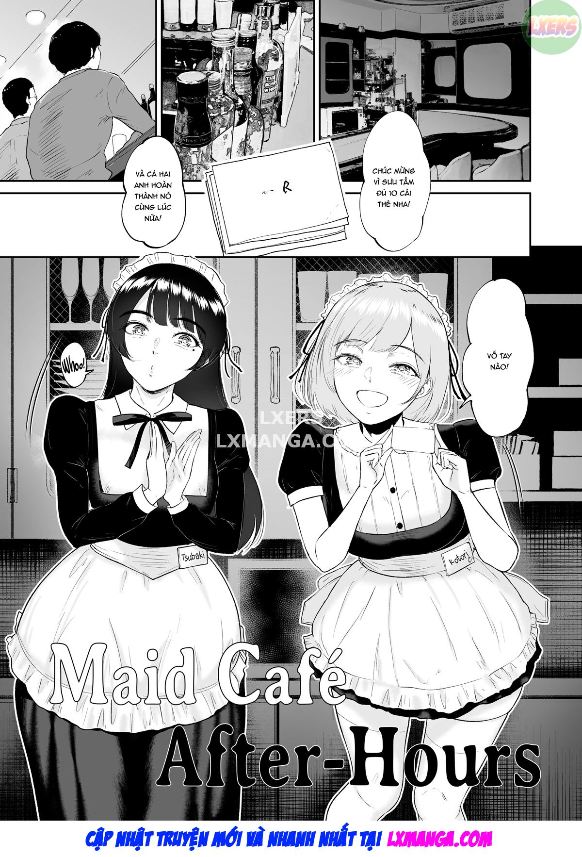 Đọc truyện hentai Bí mật kinh doanh dâm đãng của cô hầu gái tại quán cà phê - Oneshot