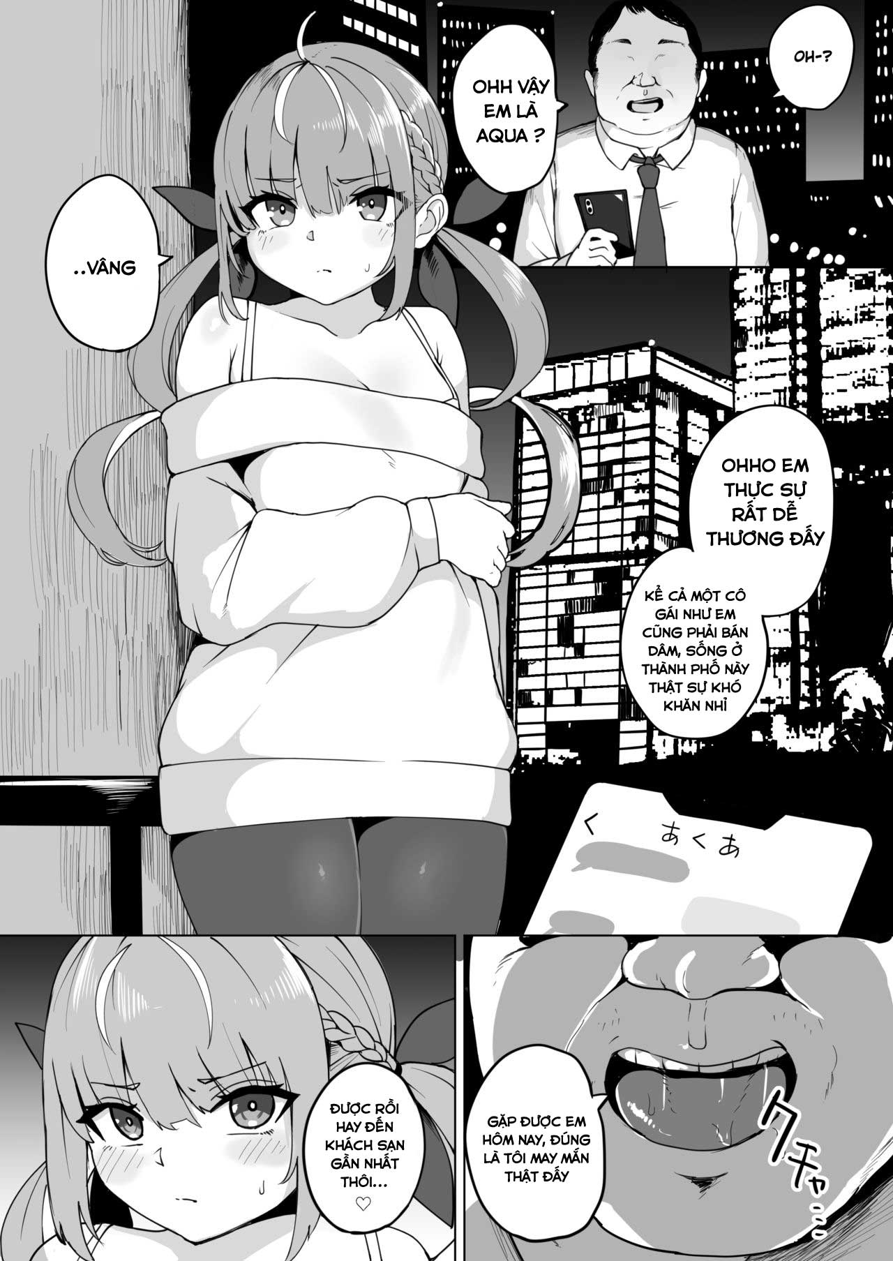 Đọc truyện hentai Aqua-Chan Wa Douki No Tame Nara - Oneshot