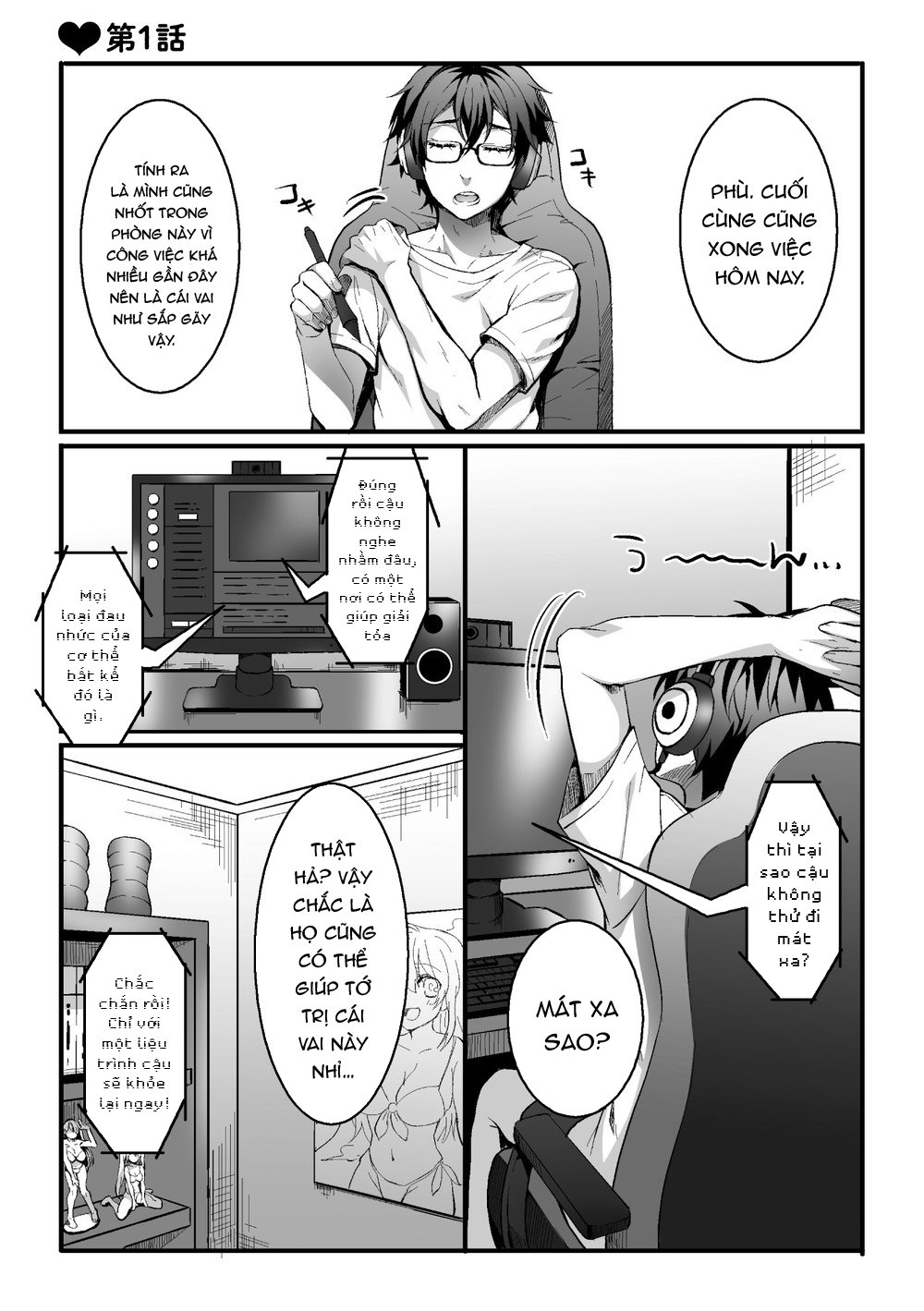 Đọc truyện hentai Niềm vui thẳng xuống hình ảnh chào đón Chap 1