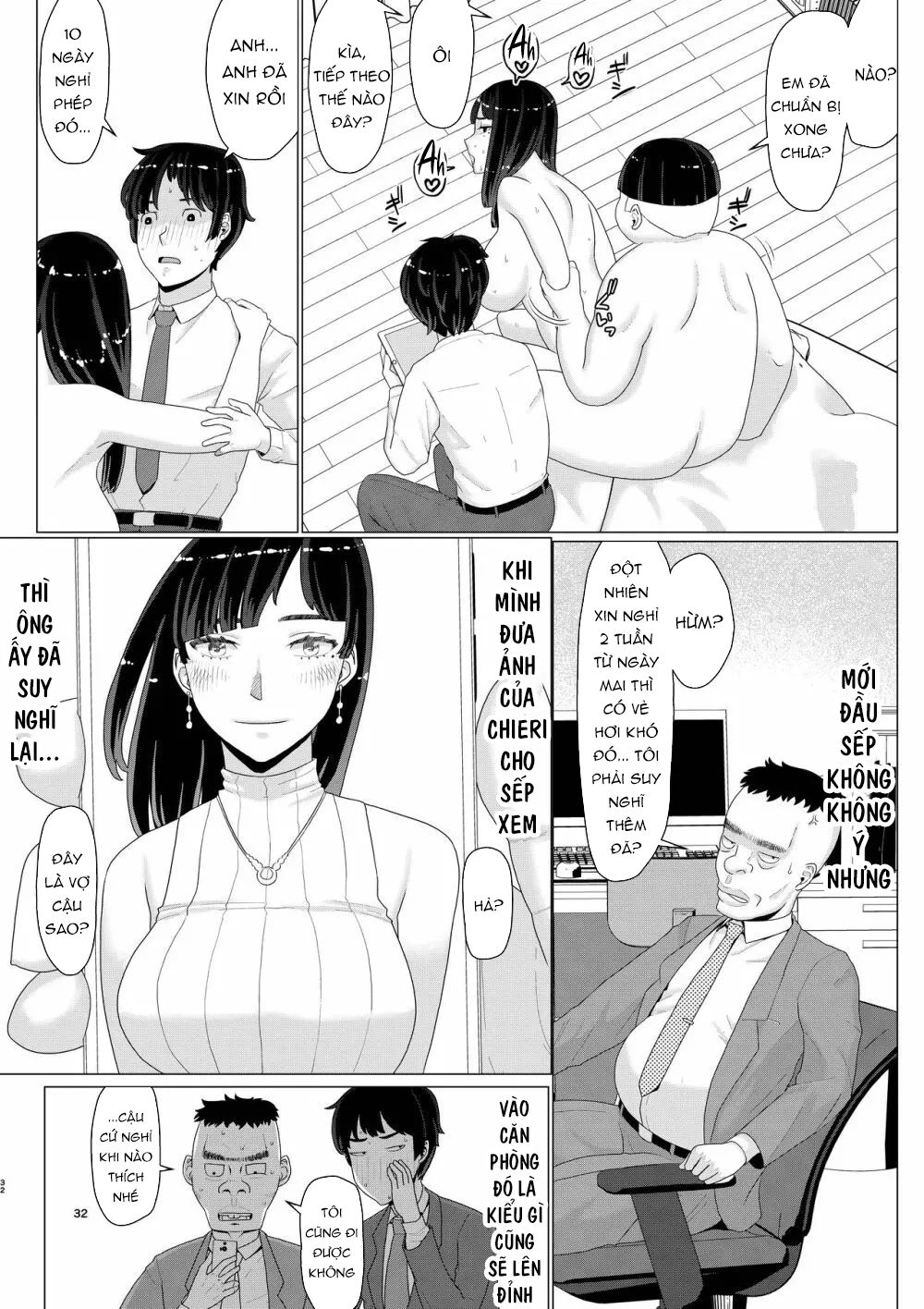 Đọc truyện hentai Người vợ biến thái đi tiểu, thụ tinh bằng tinh trùng của ai được chồng cho phép - Tập 2 - Chap 2